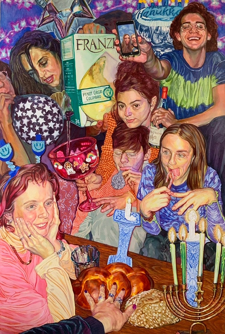 Hannah Reinhard Painting 2