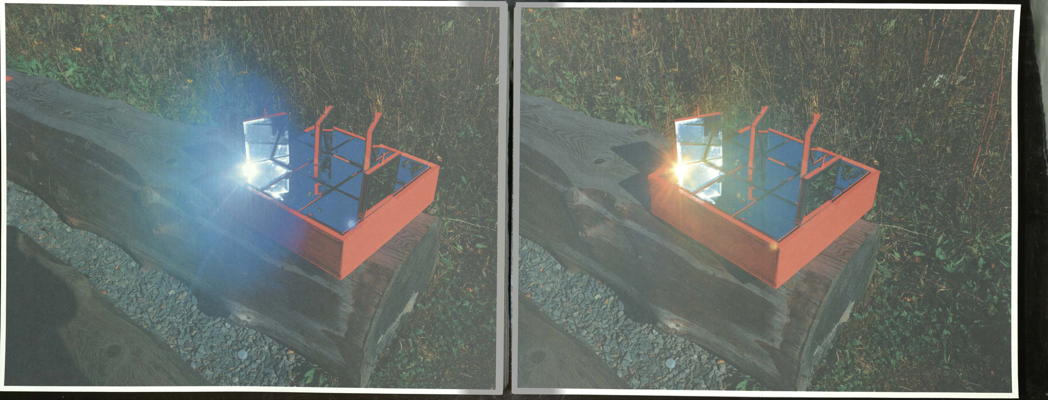 Refracting Light with Mirror Model
