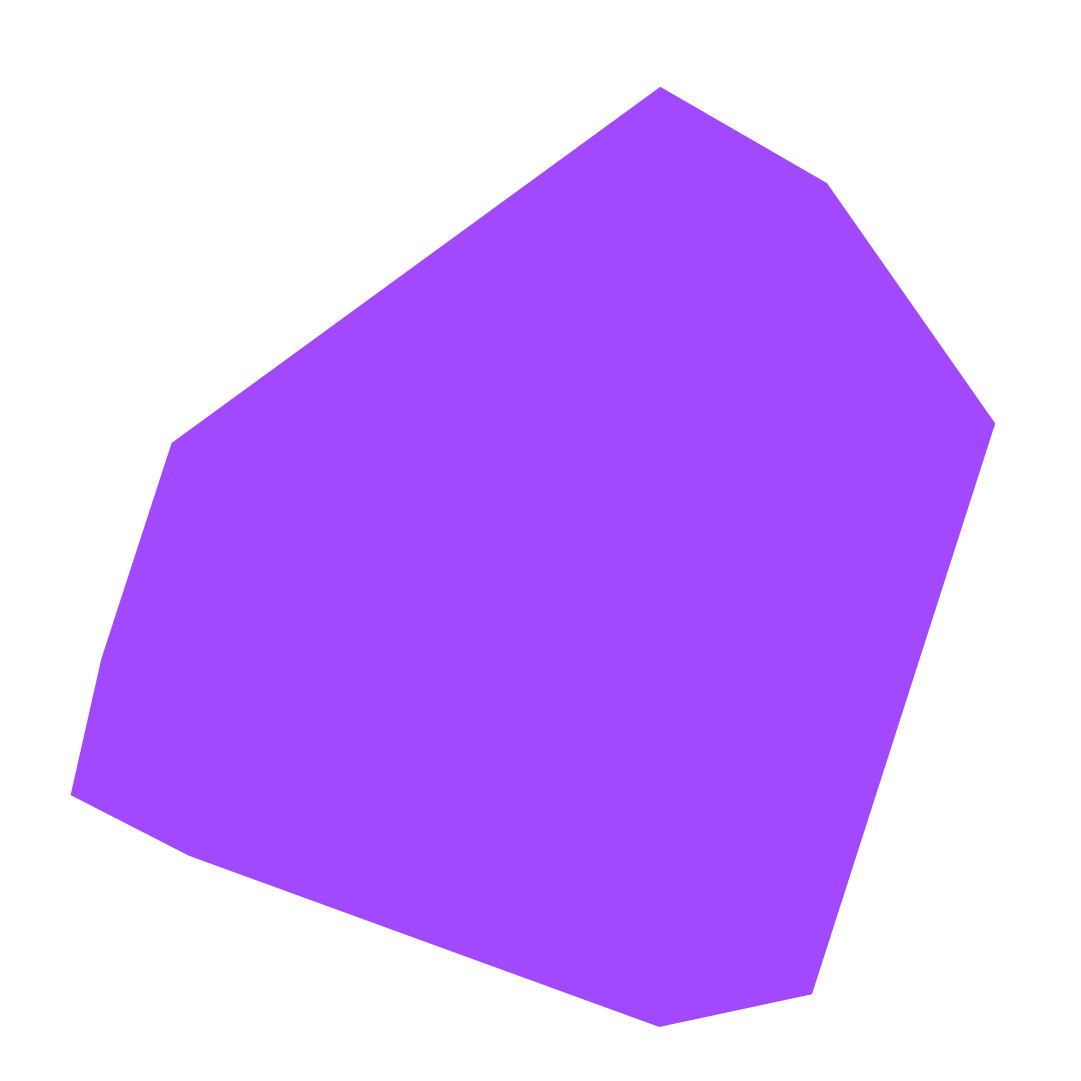 purple shape for Digital + Media