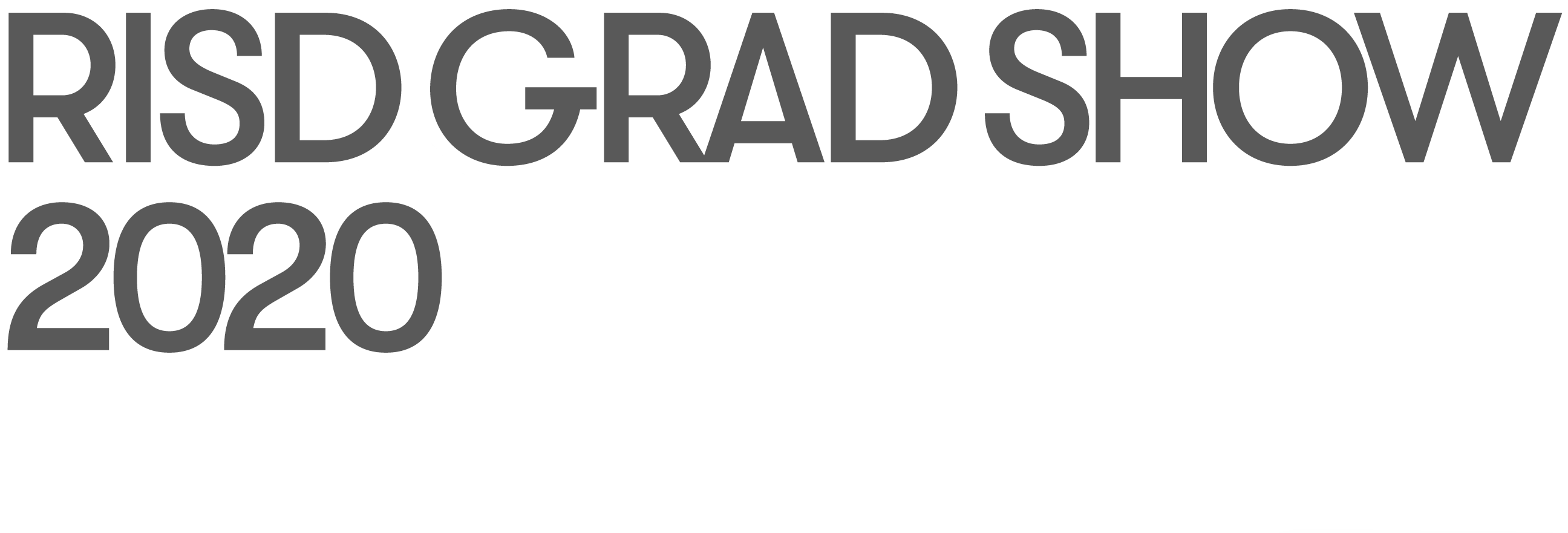 RISD Grad Show 2020