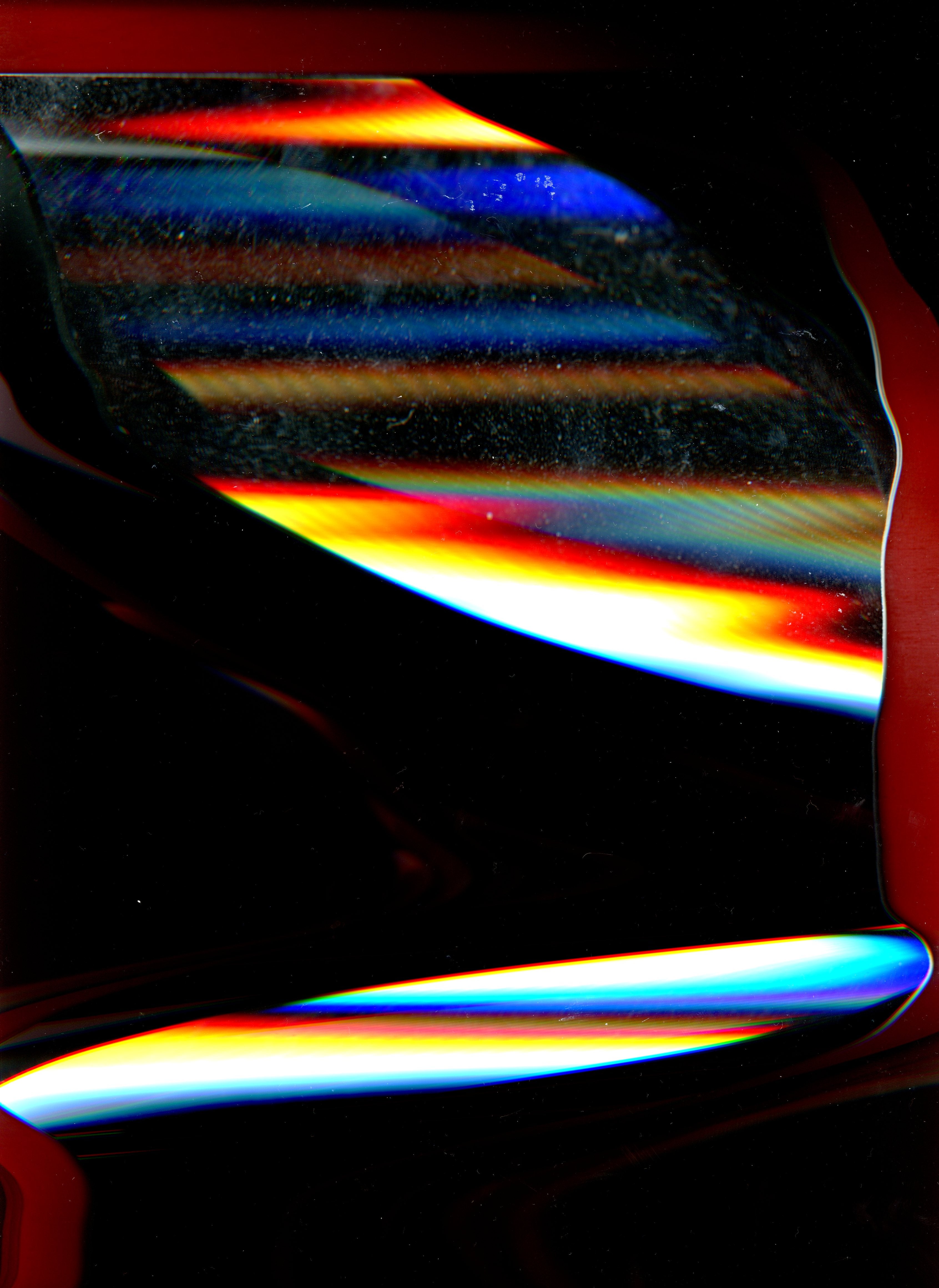 Mirror, Self Portrait, refracted light