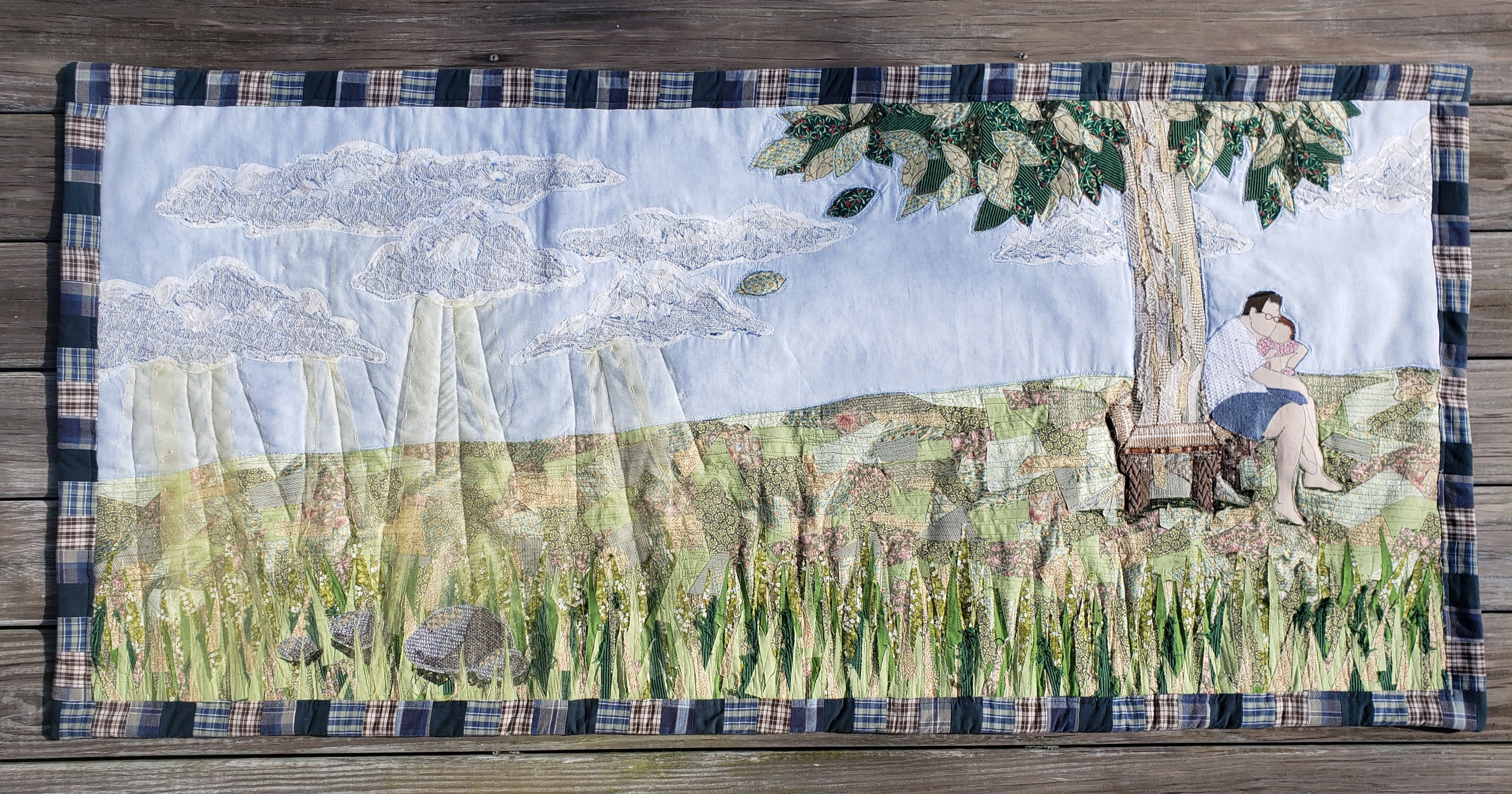 Fabric work by Jocelyn Arruda
