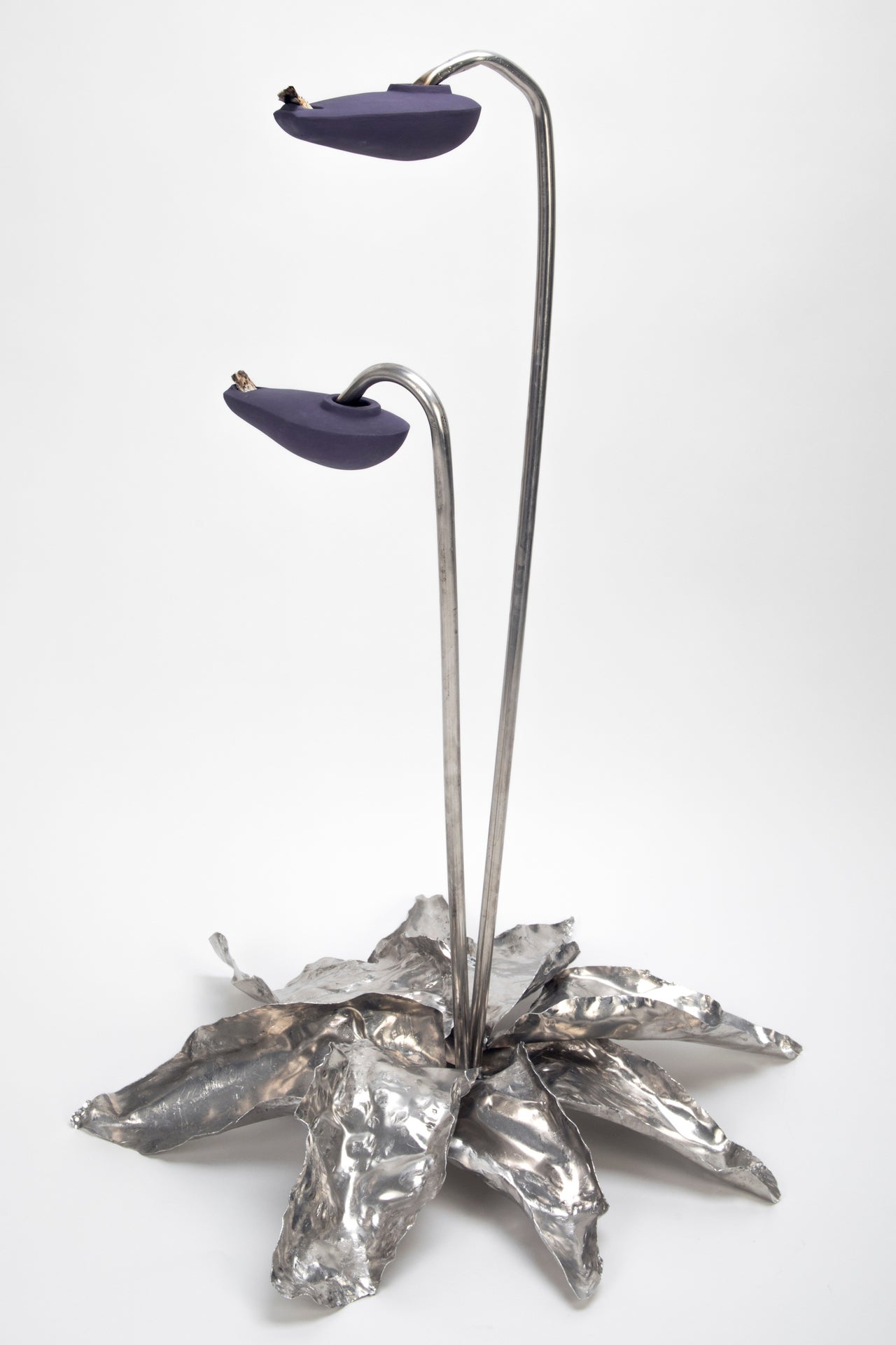 Metal and ceramic work but Jasper Johns