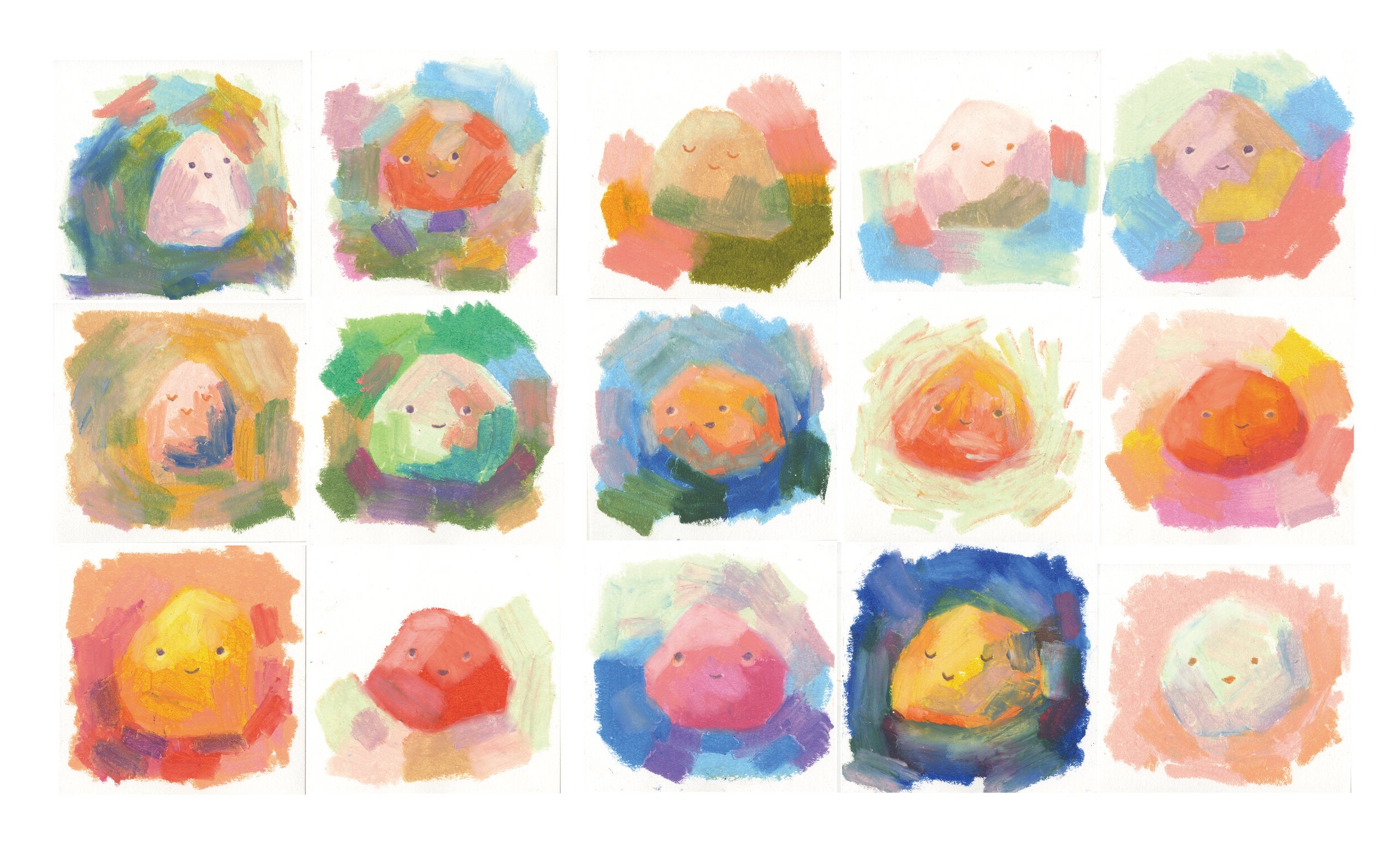 color rocks