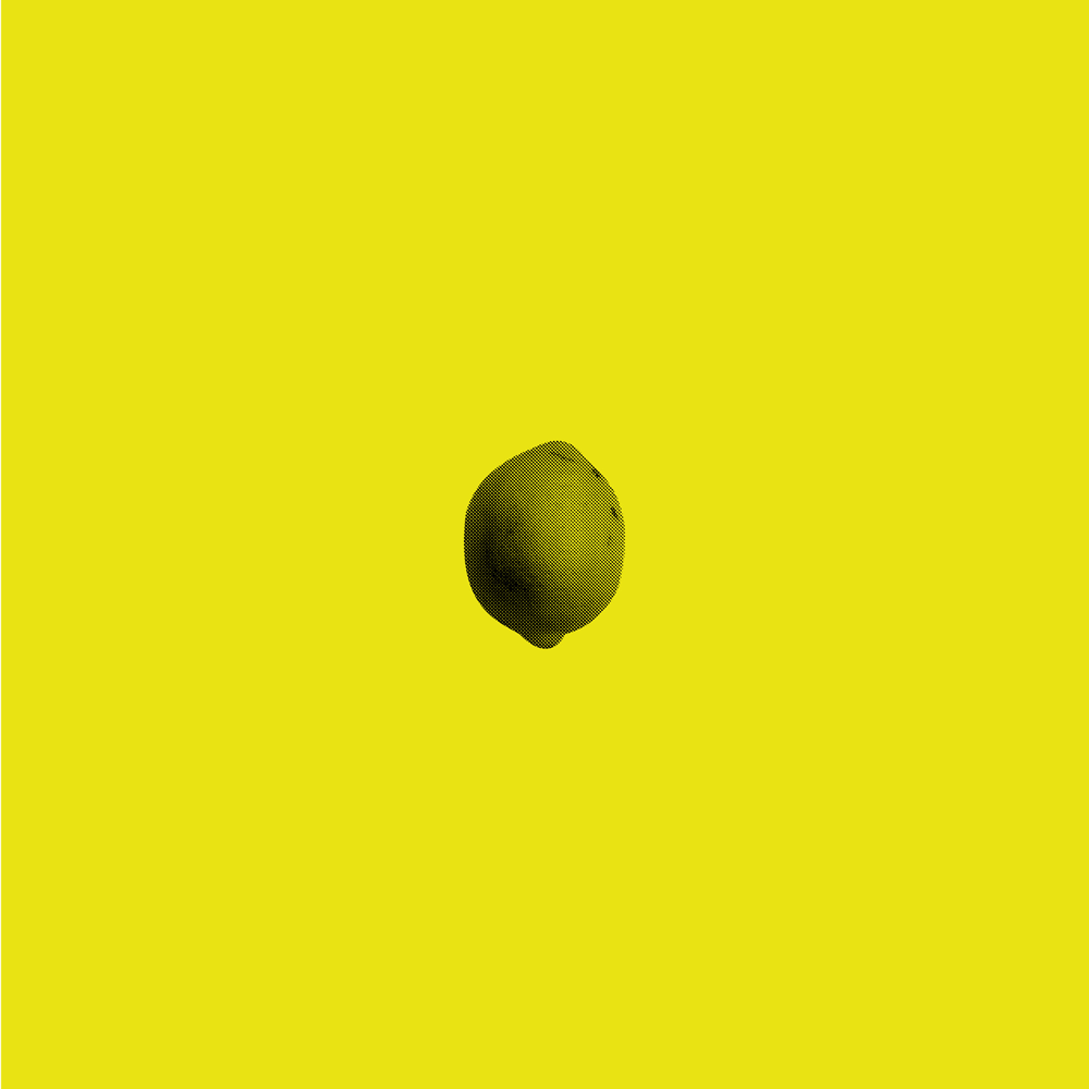 An alphabet made from lemons and chillies