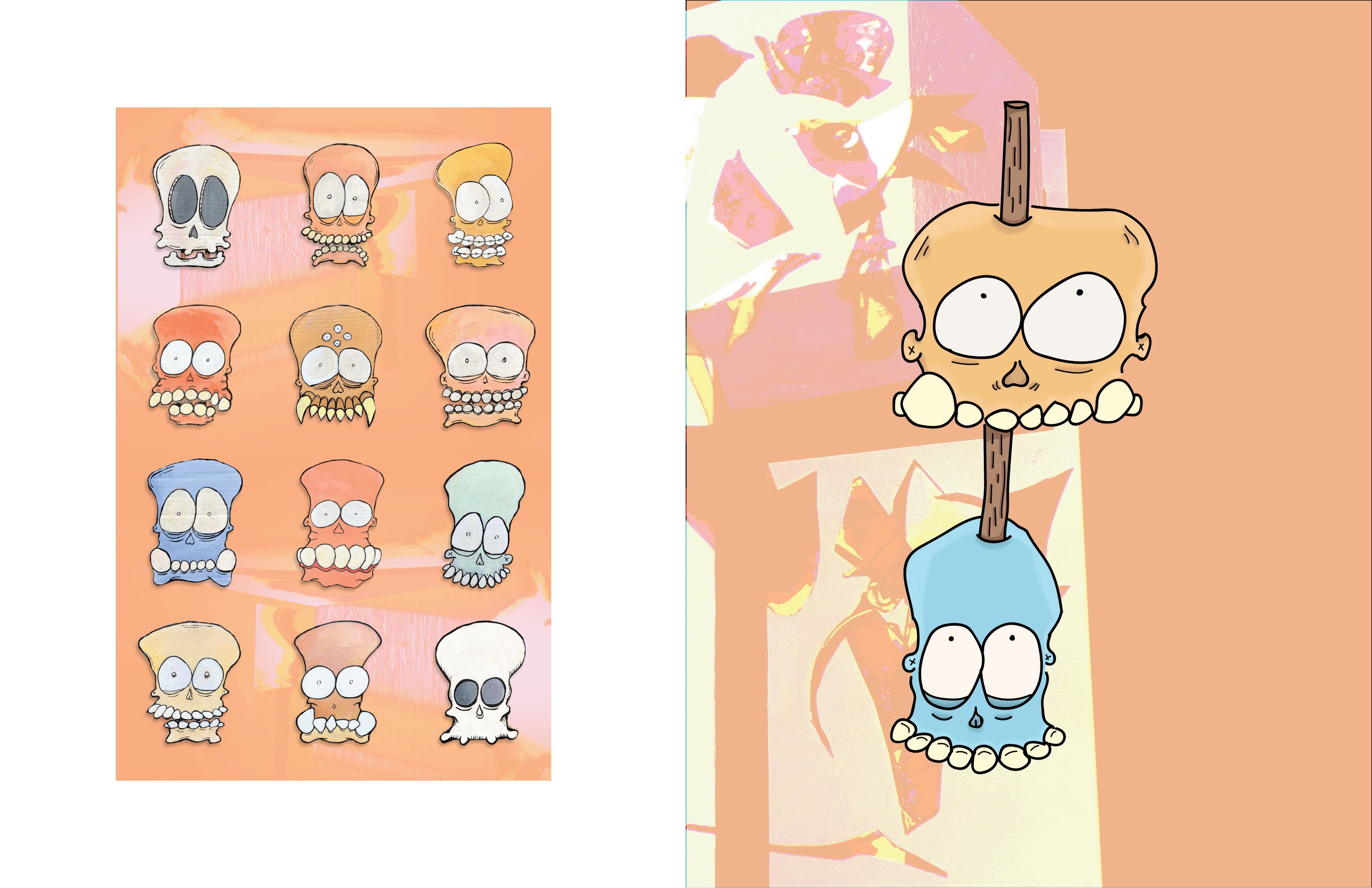 Book design for The Knobbheads