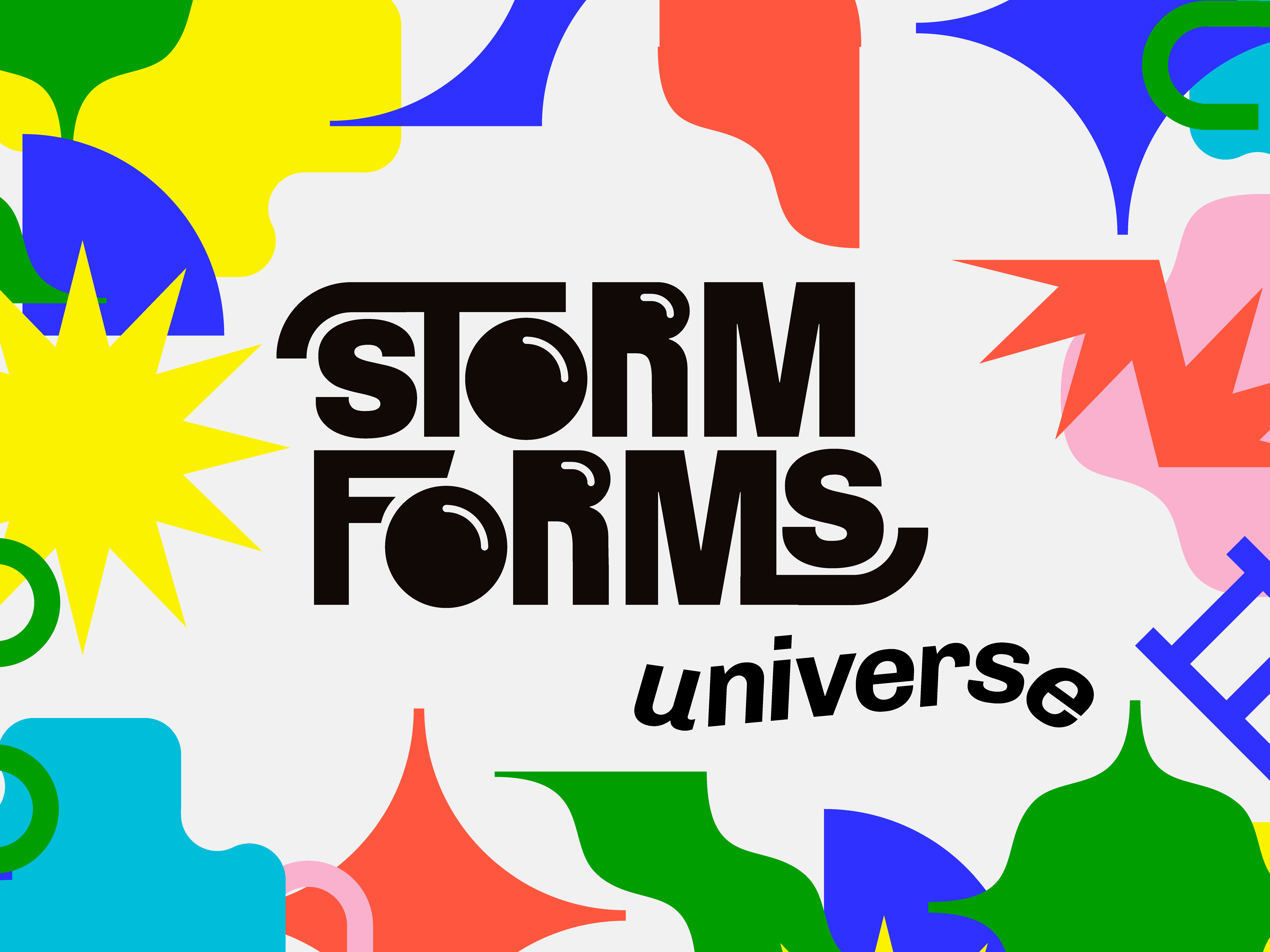 Branding for StormForms a modular long-form play system to be used in a classroom or group setting