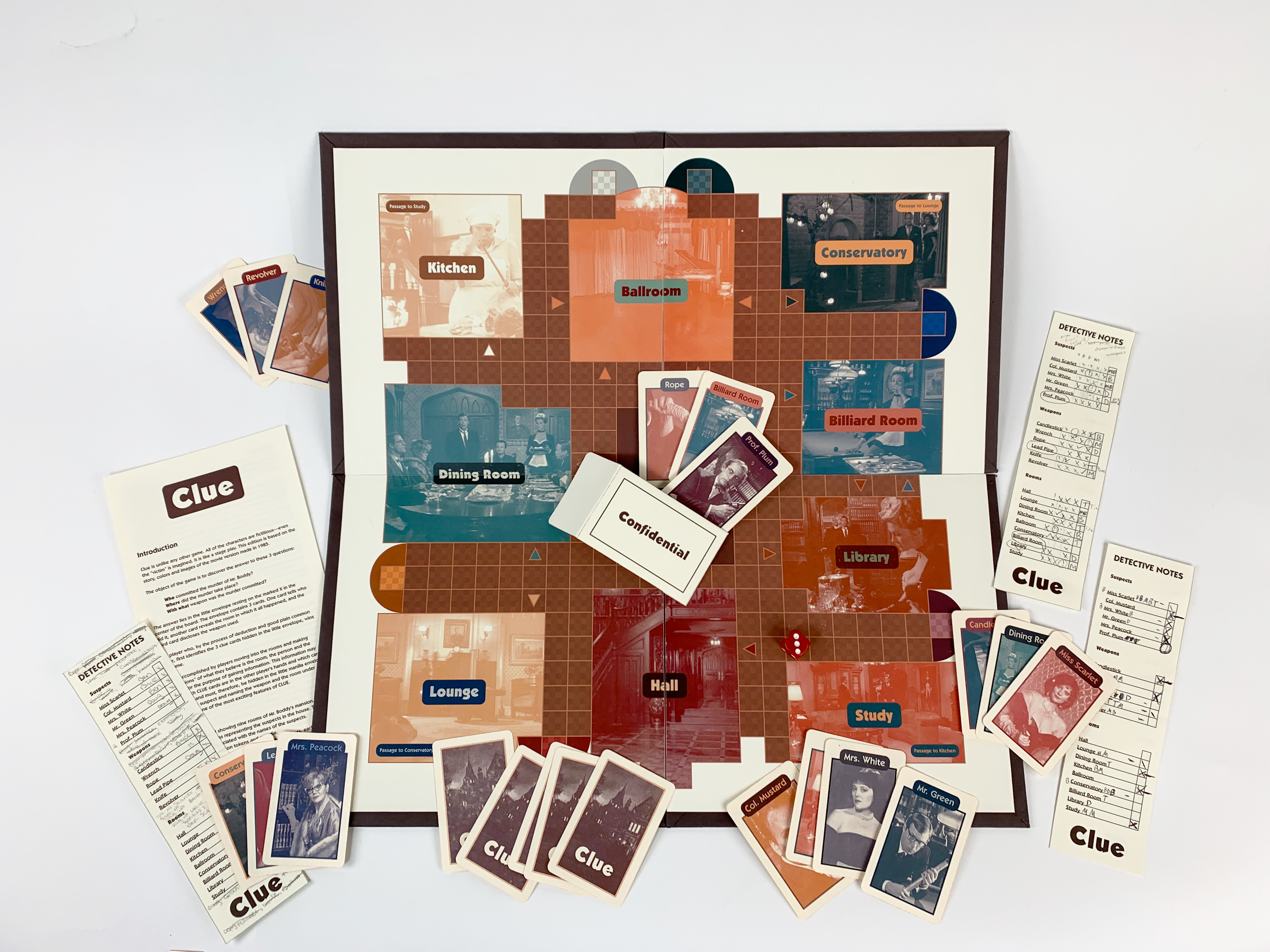 Clue board game