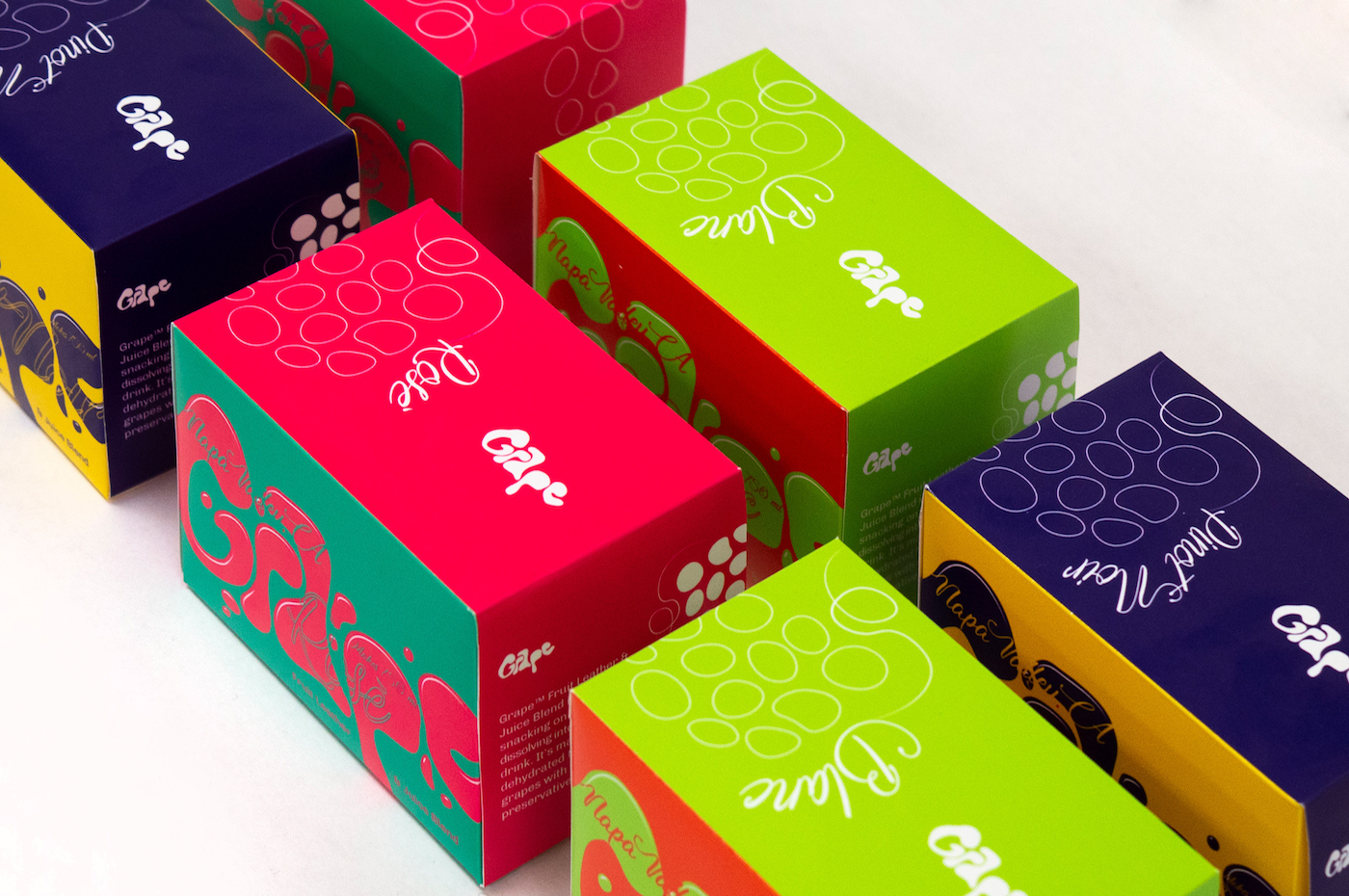 A fictitious branding project for a fruit leather product.