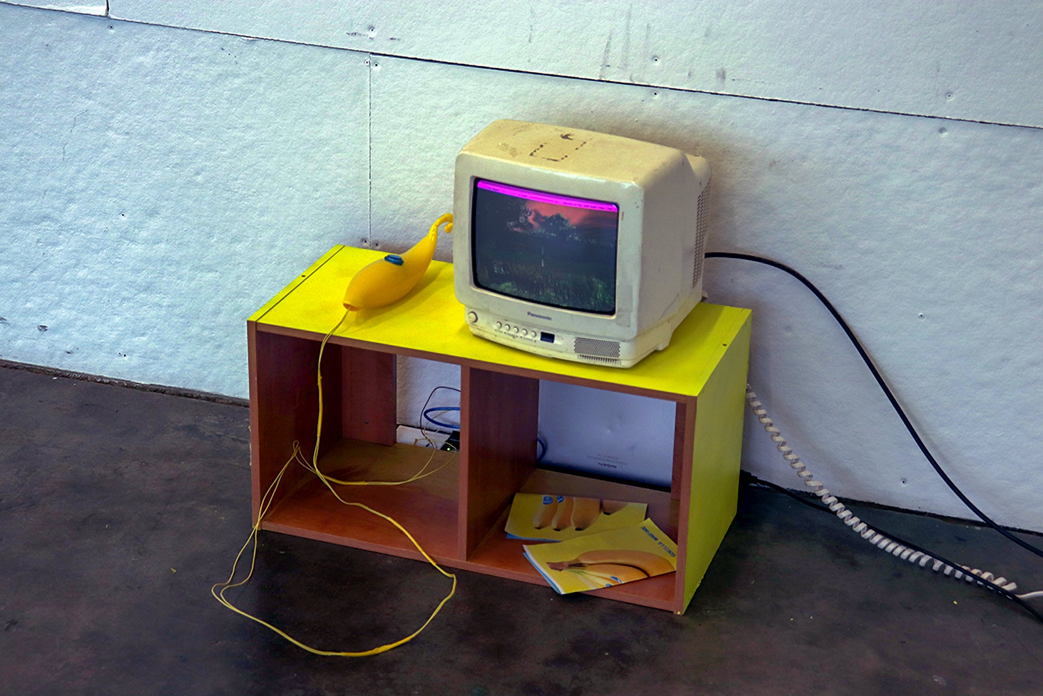Mixed media work by Jorge Palacios