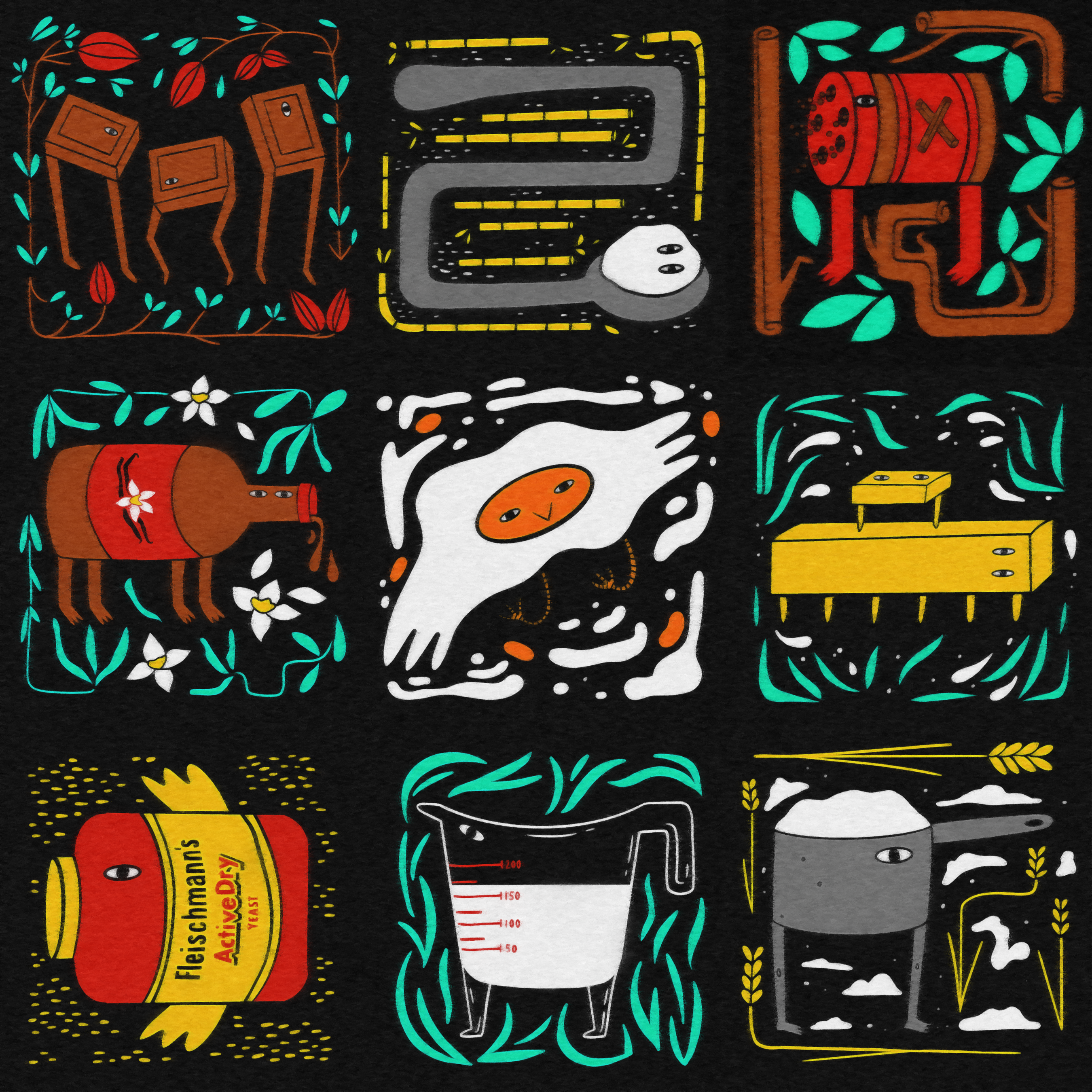 kitchen objects coming to life