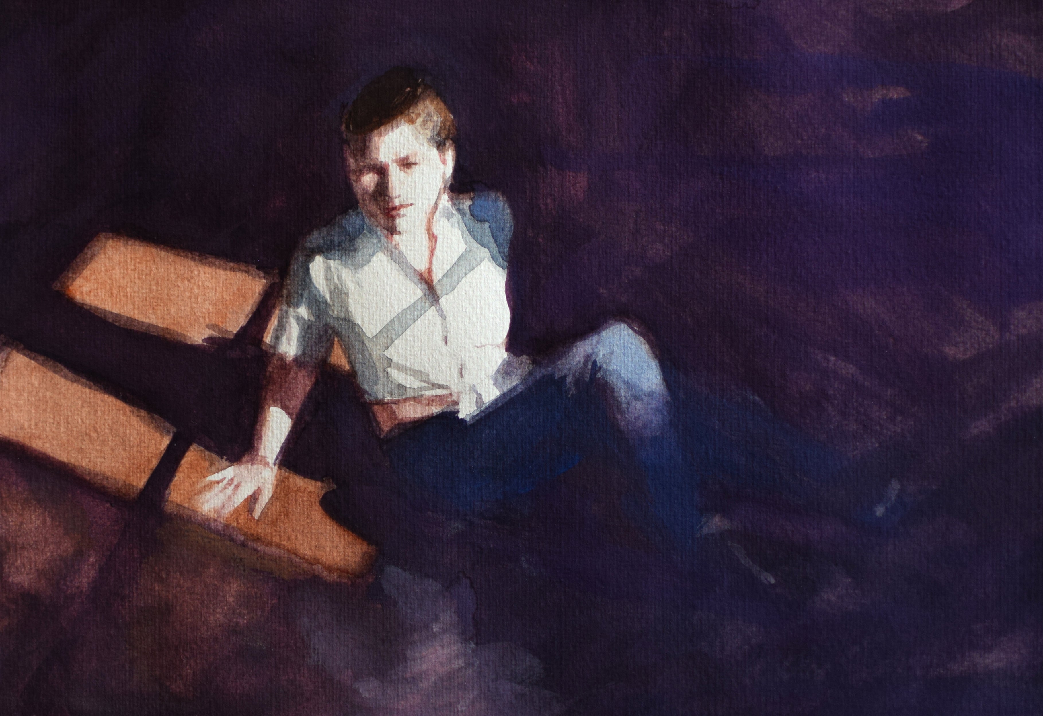 Watercolor, gouache