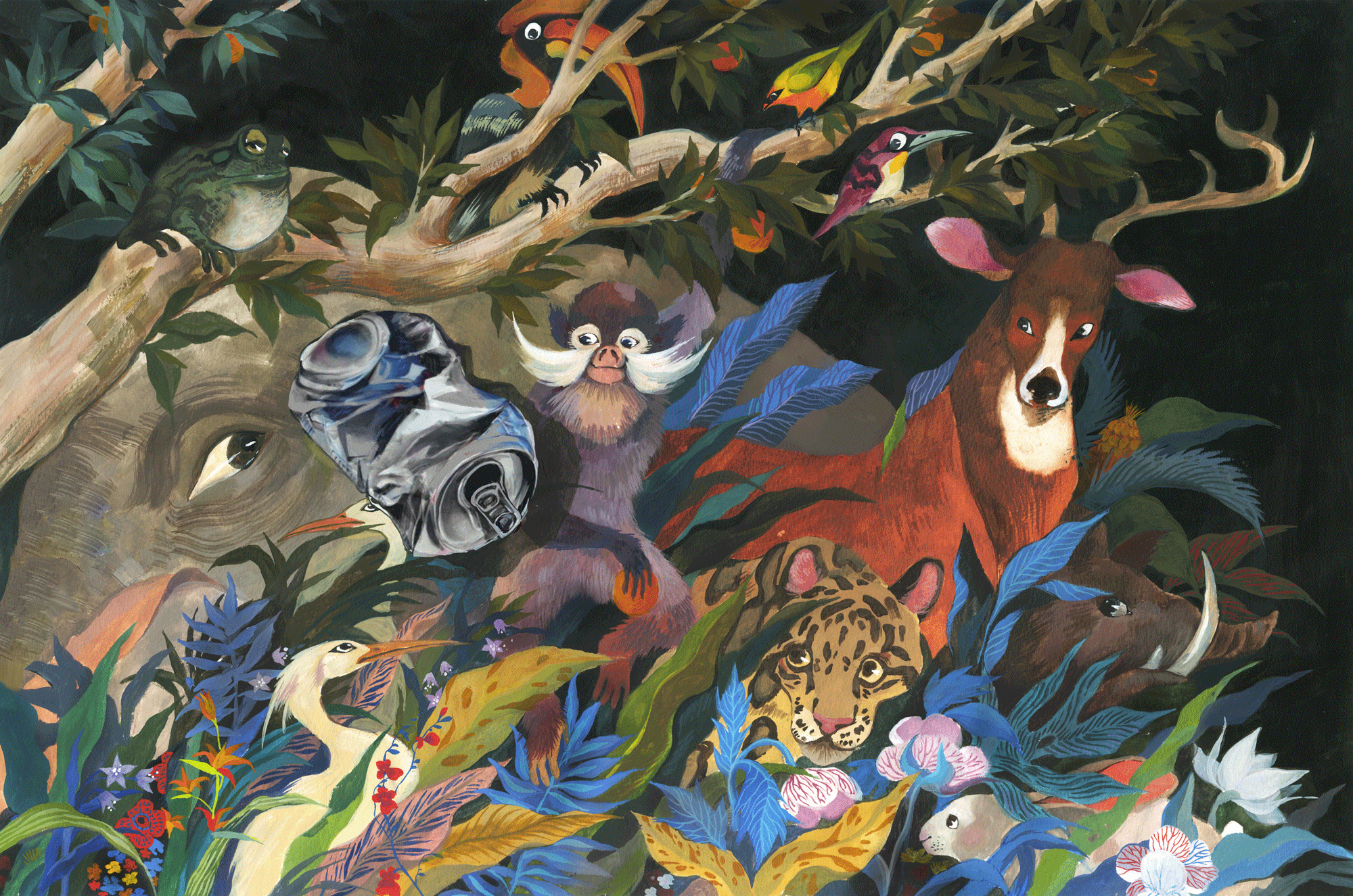 Illustration project by Daimei Wu