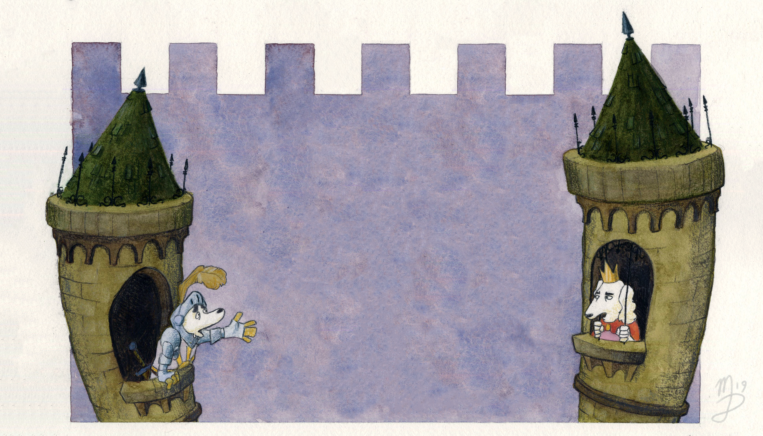 Illustration project by Michael DiCiaccio