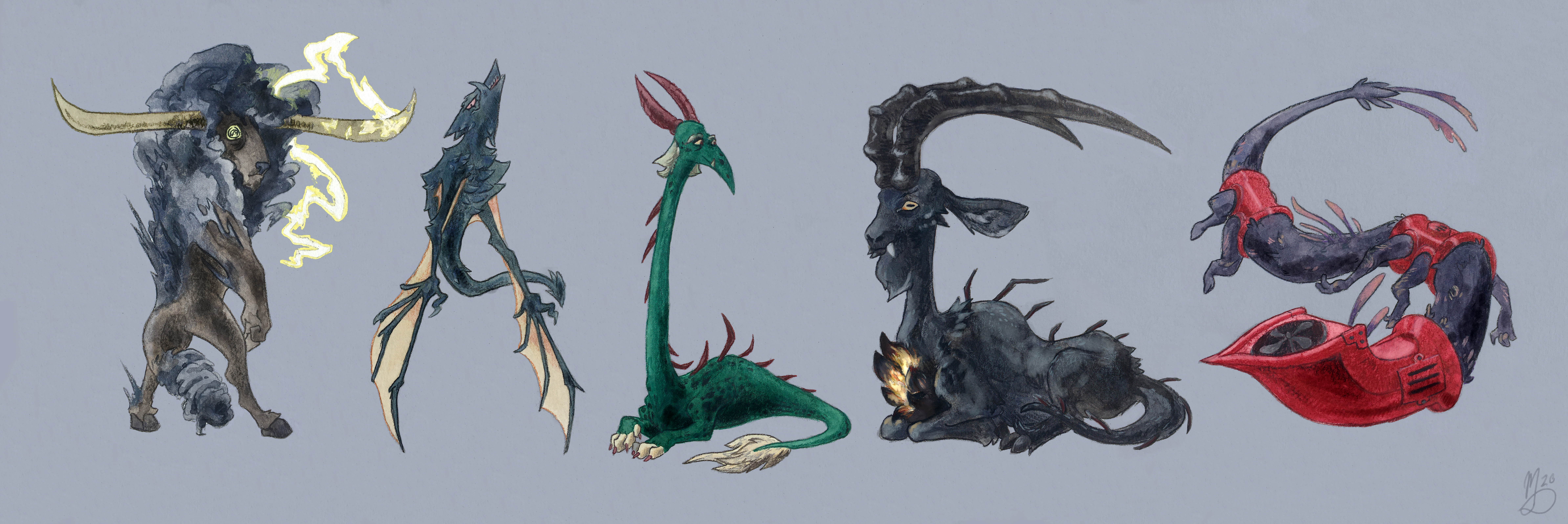 Illustration project by Michael DiCiaccio
