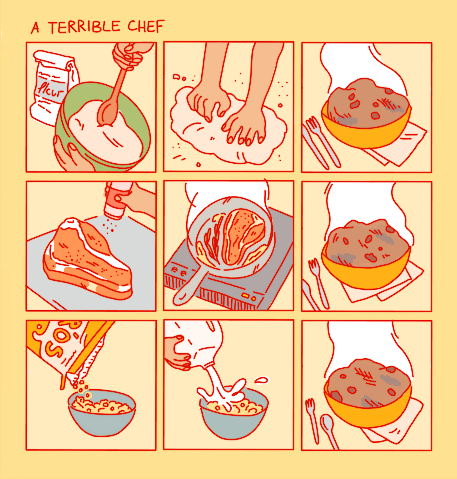 Illustration project by Molly Kate Young