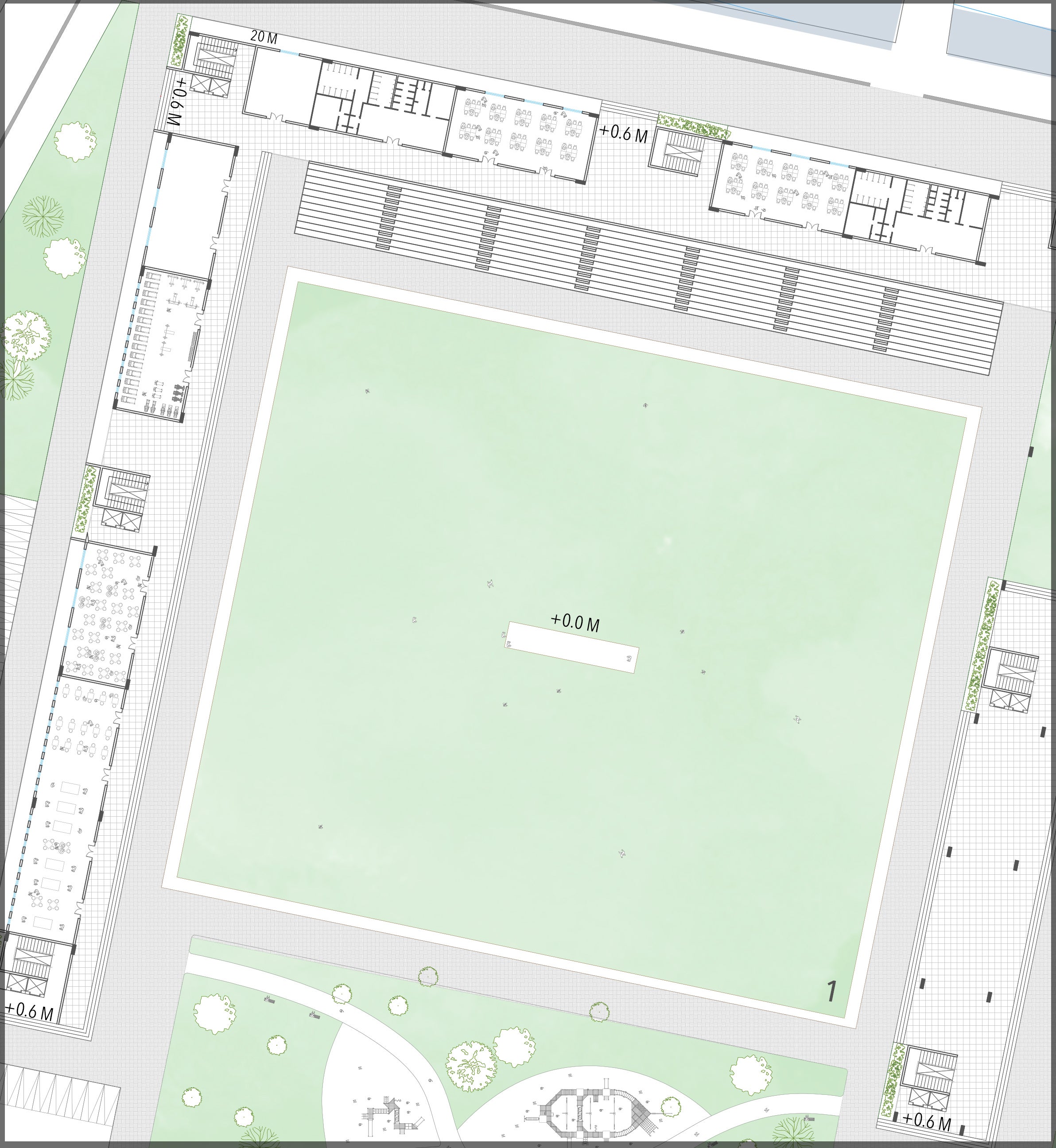 Zoom in Plan _Cricket Field