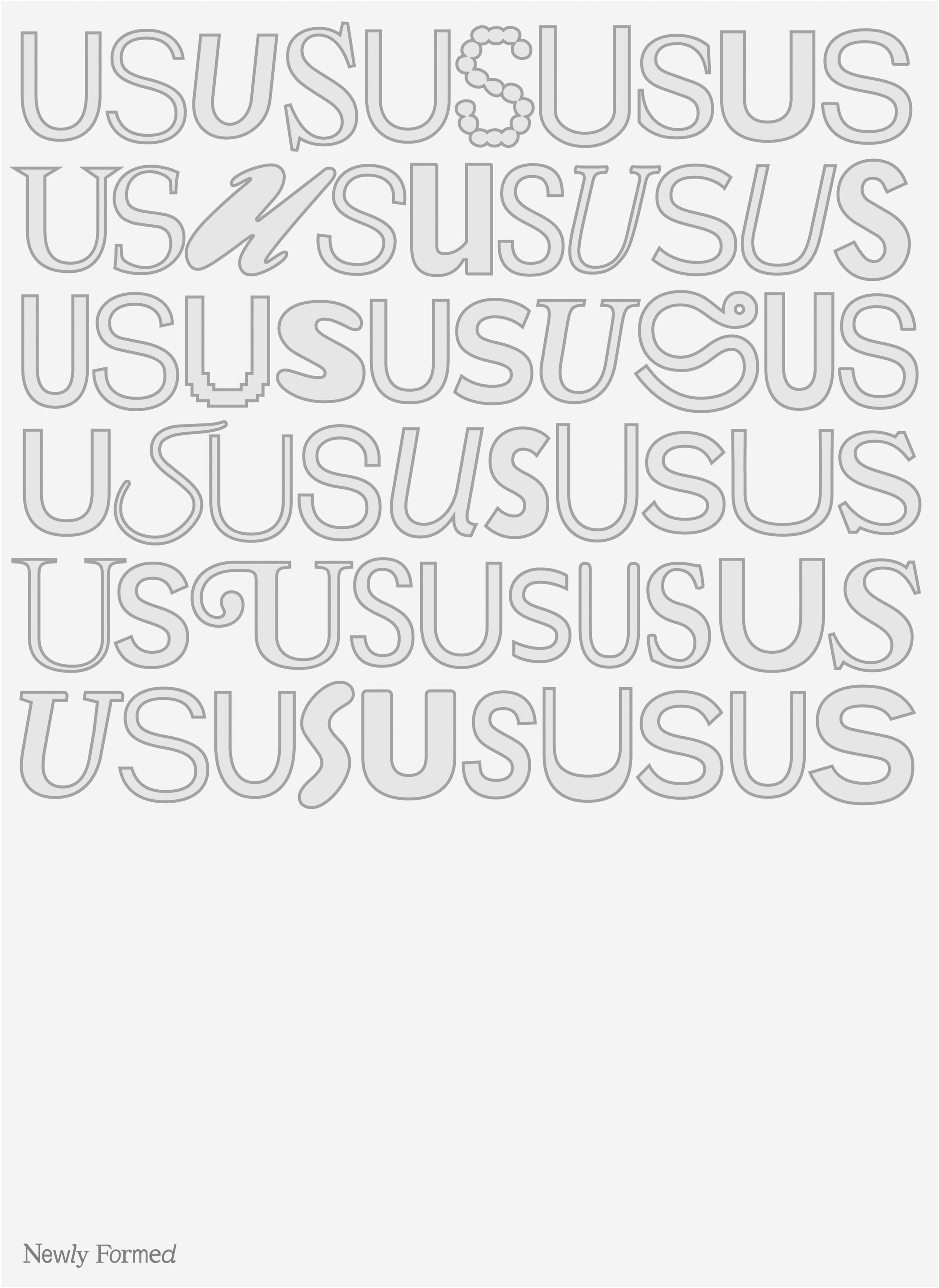 'Us' poster design