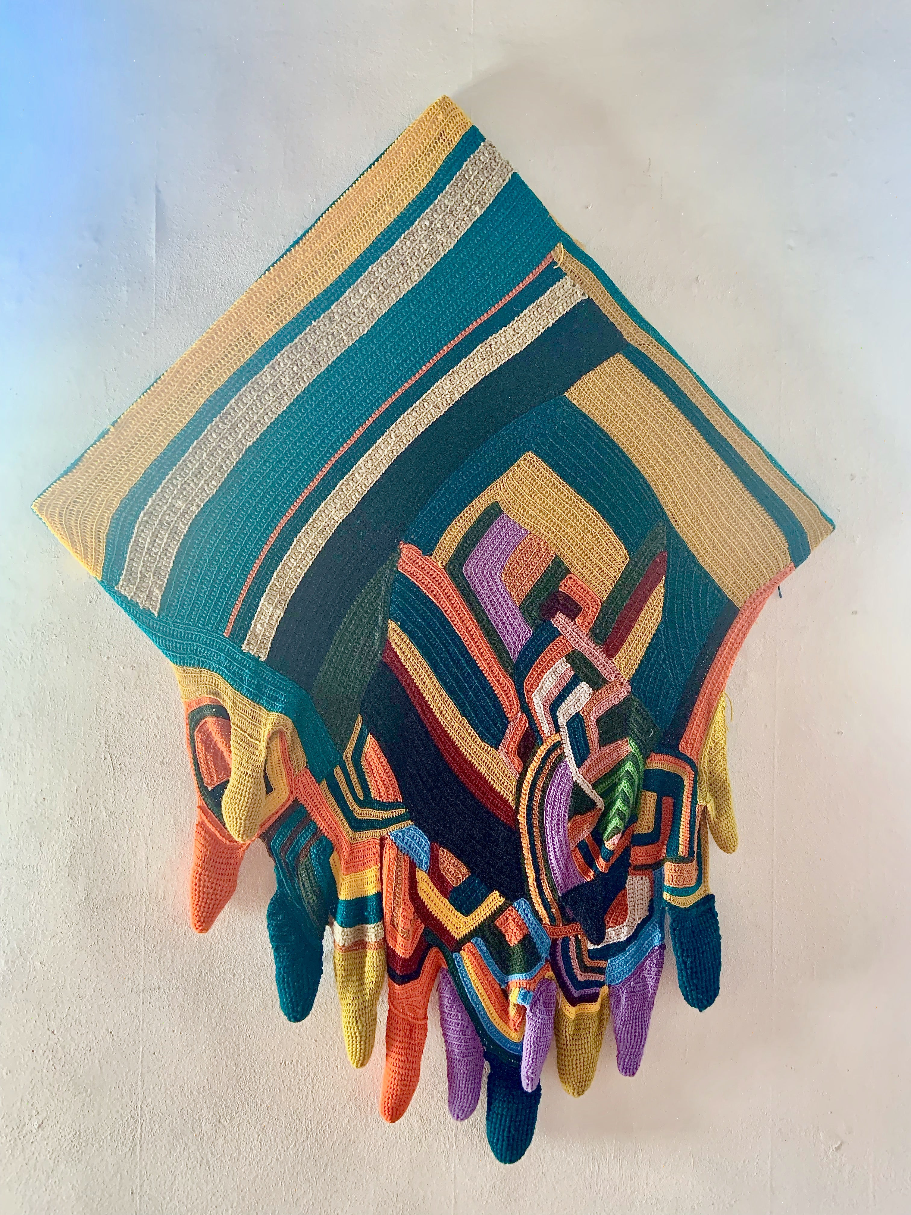 Mixed media piece by Grace Kayar 