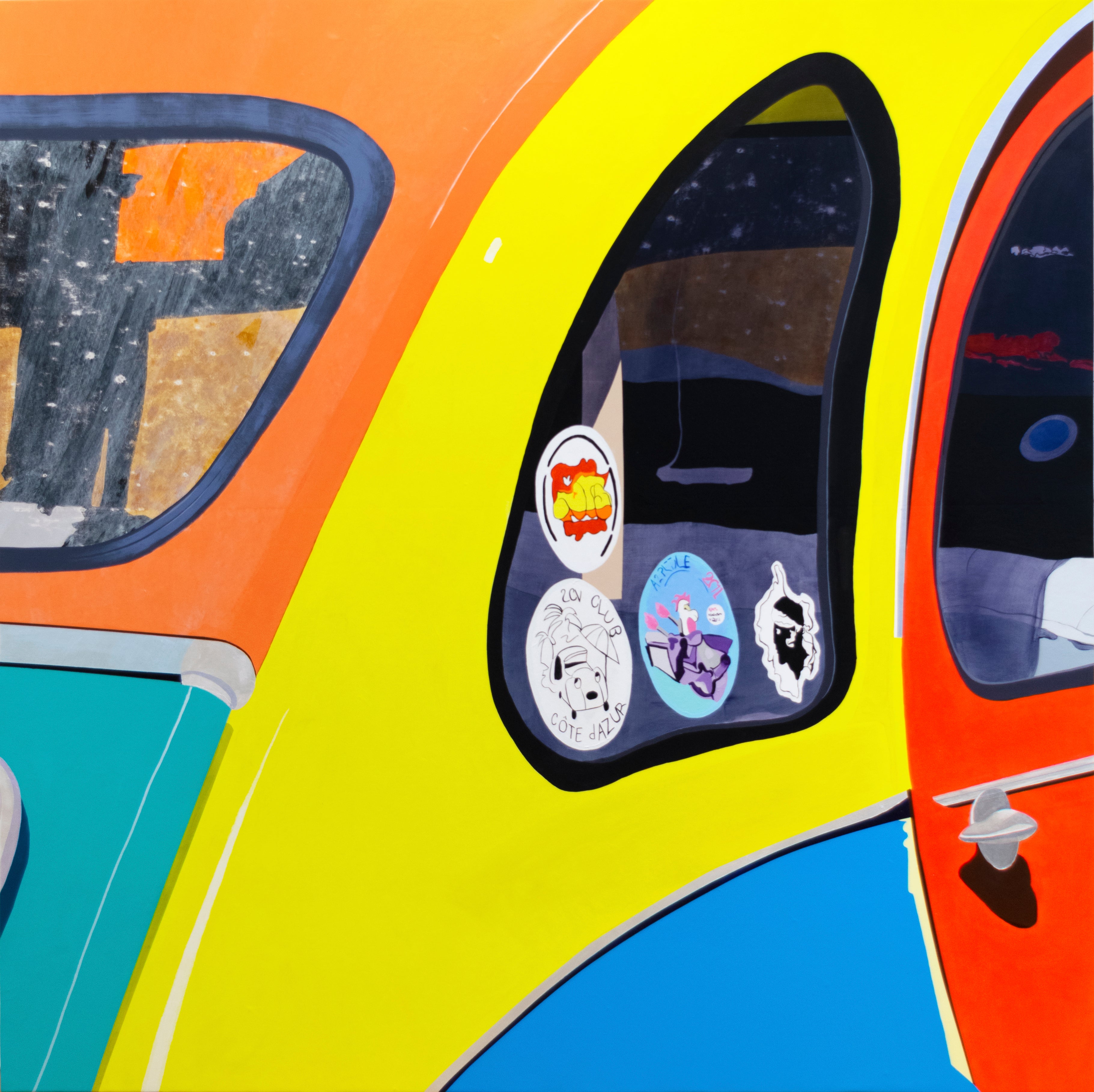 primaries on a 2cv image