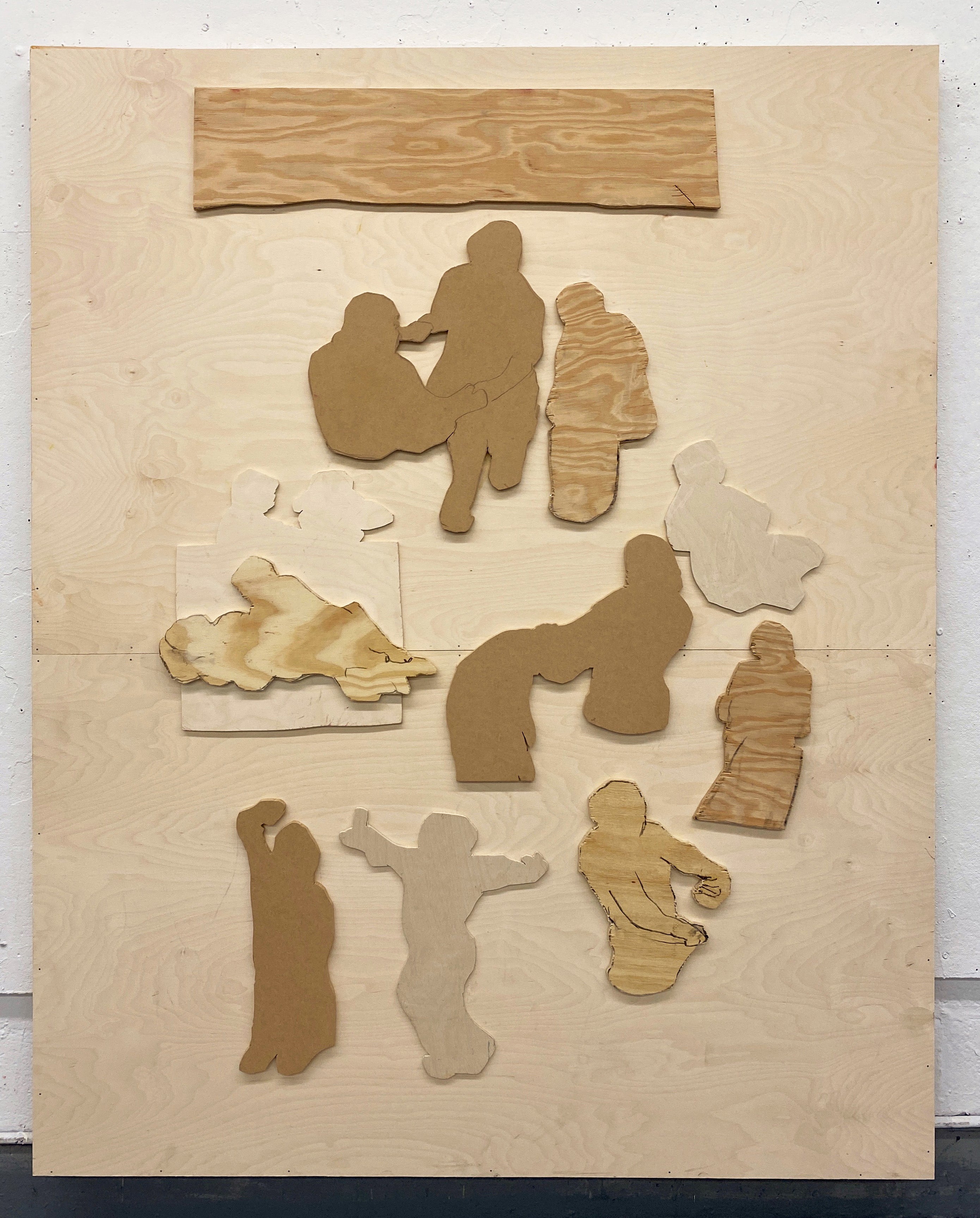 Mixed media piece by Sasha Filimonov