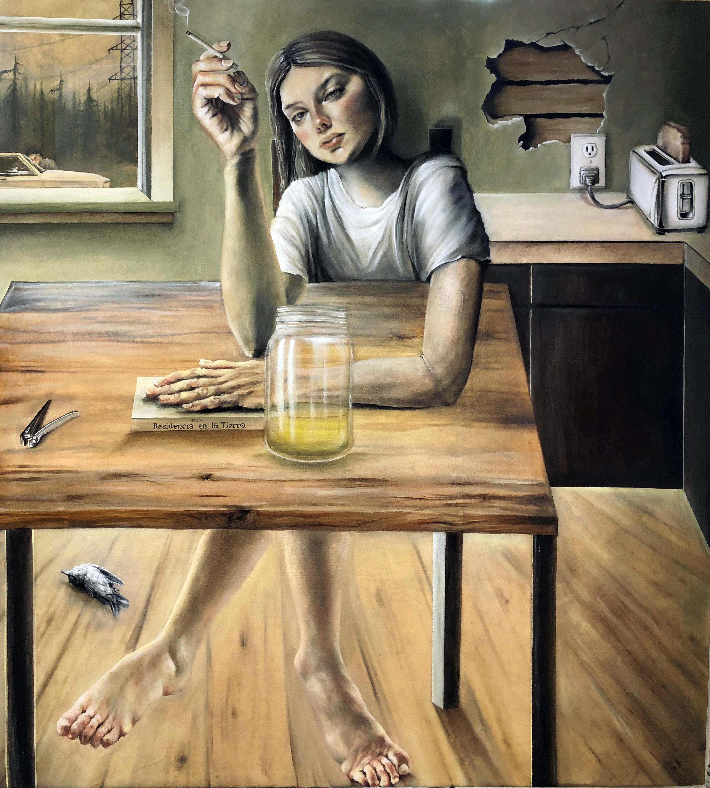 Painting by Connar Foley