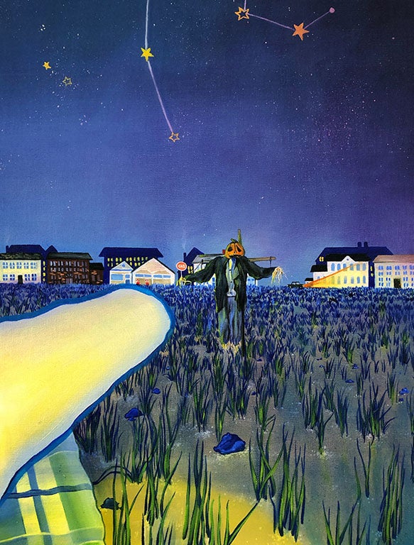 Painting by Connar Foley
