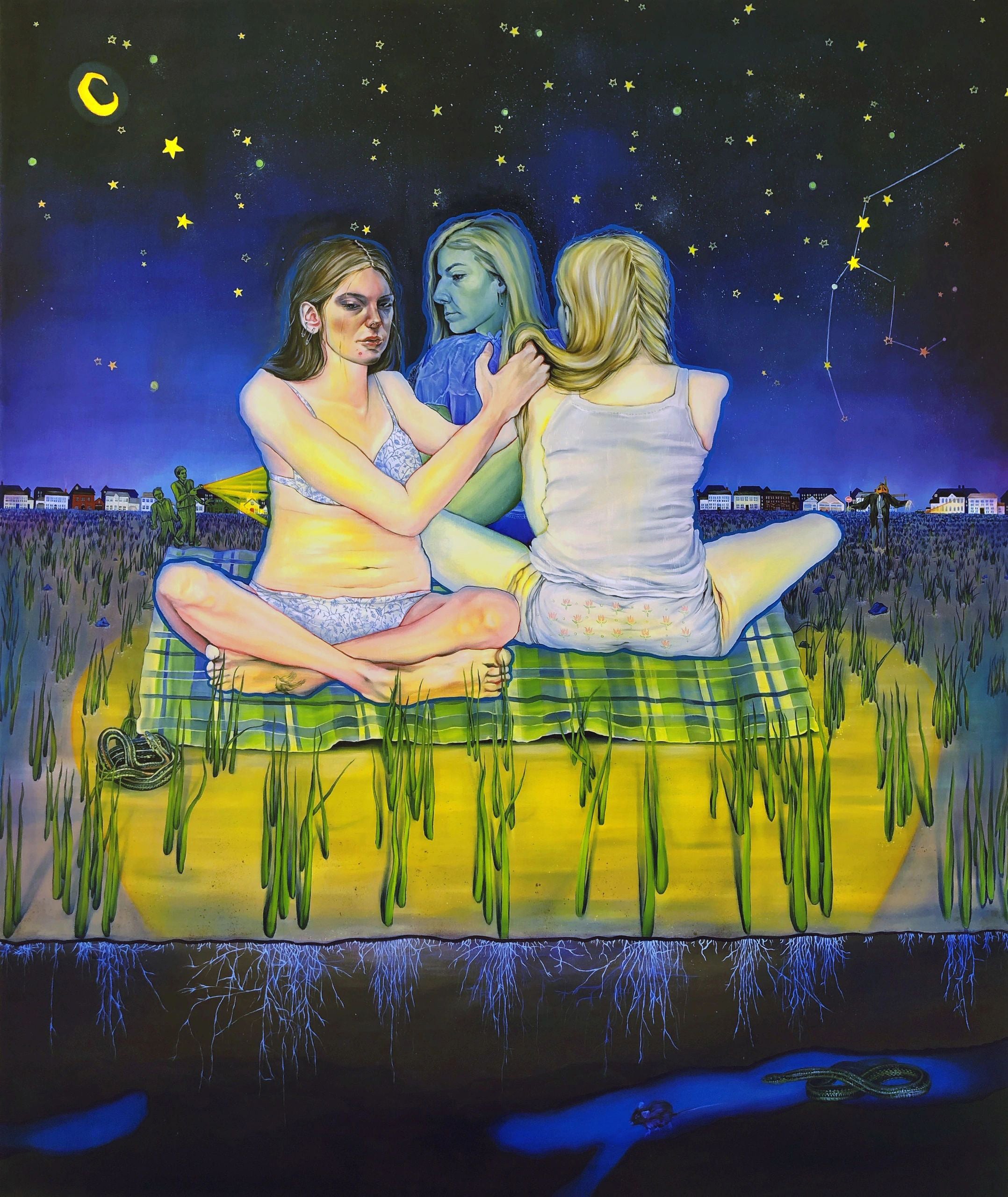 Painting by Connar Foley