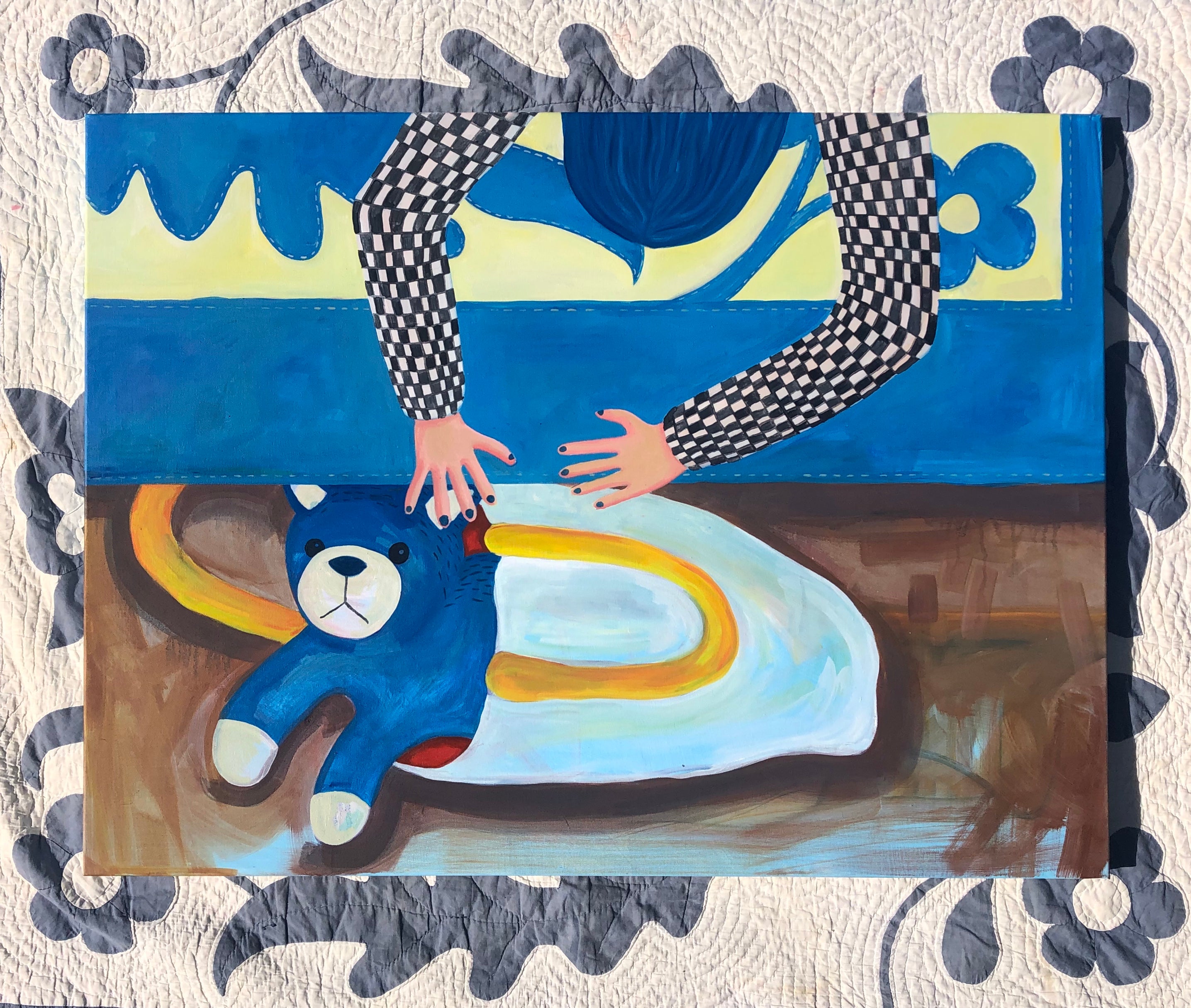 Painting by Nellie Konopka