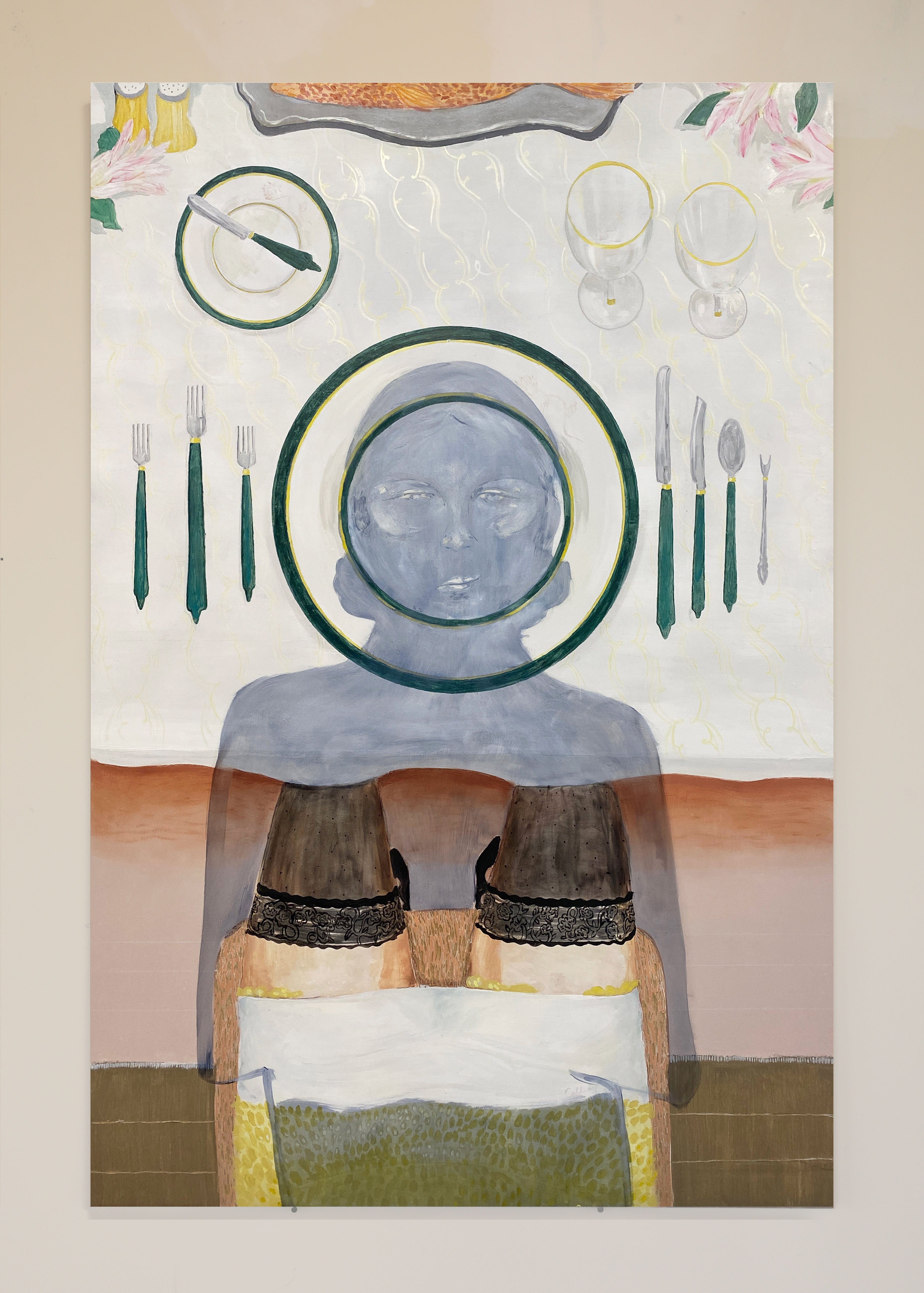Painting by Calliope Pavlides
