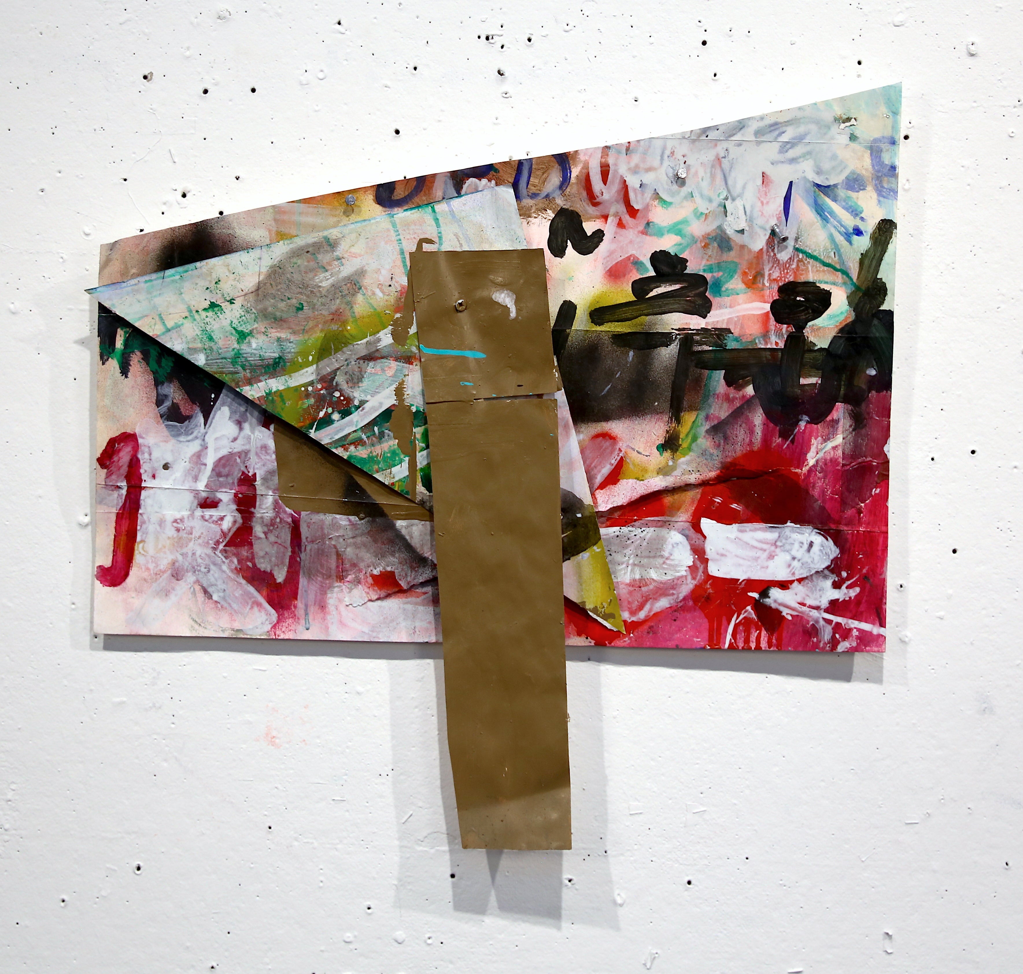 Mixed media work by Sam Go