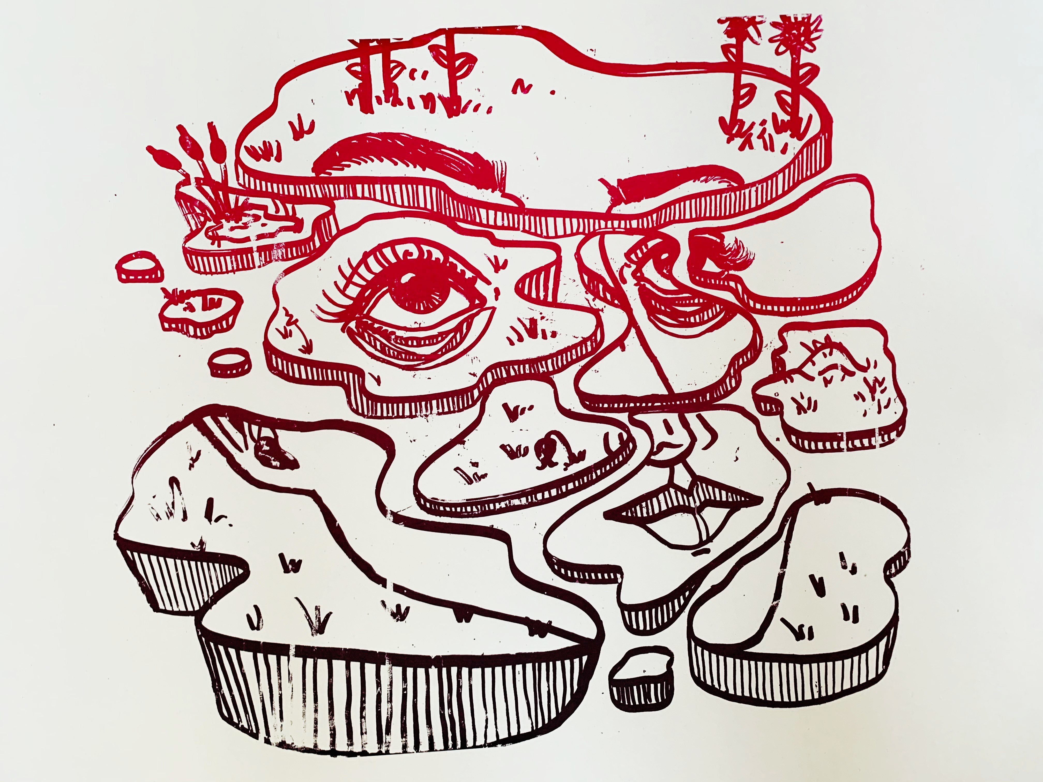 Procrastination, Silkscreen, 2929