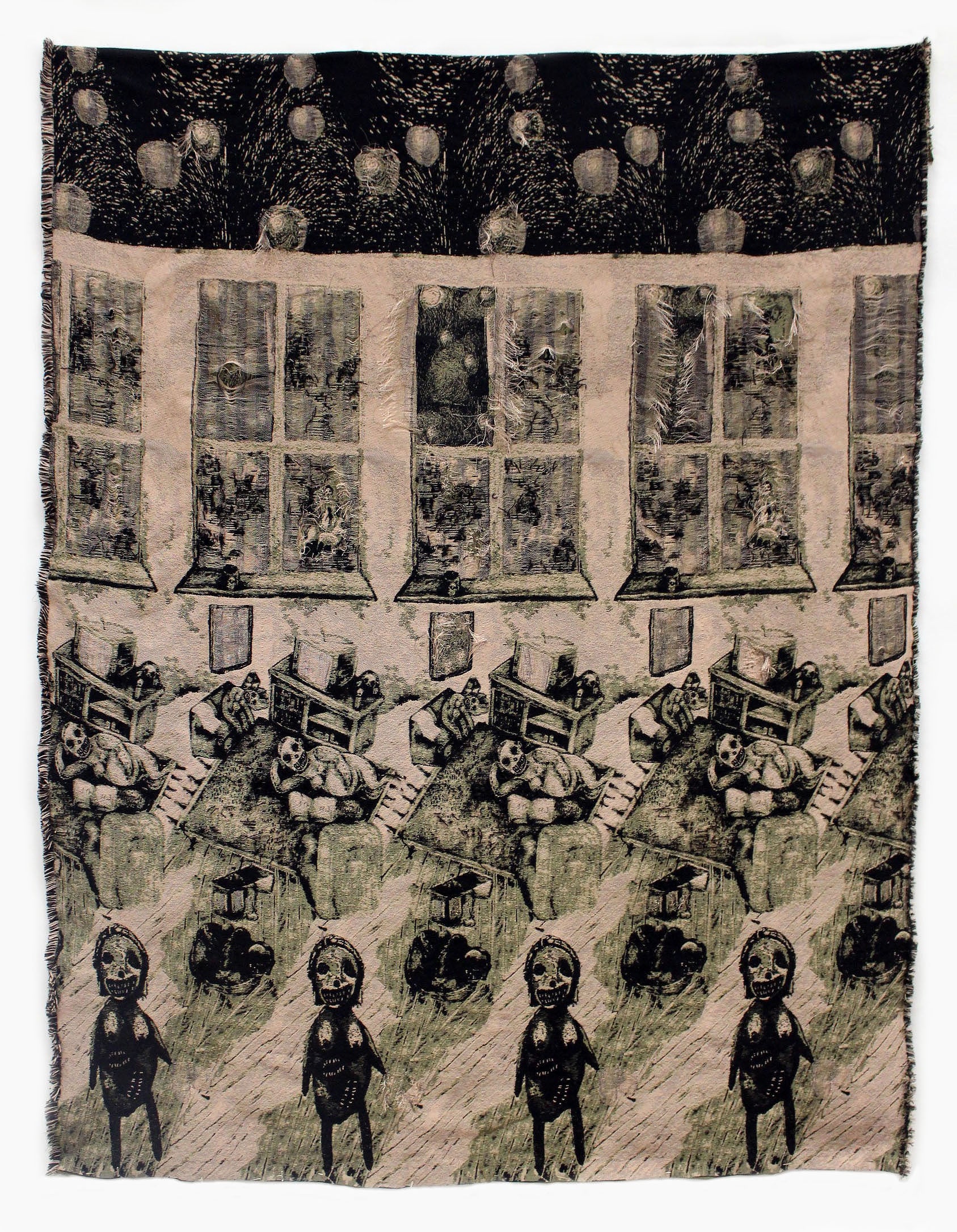 Jacquard woven 