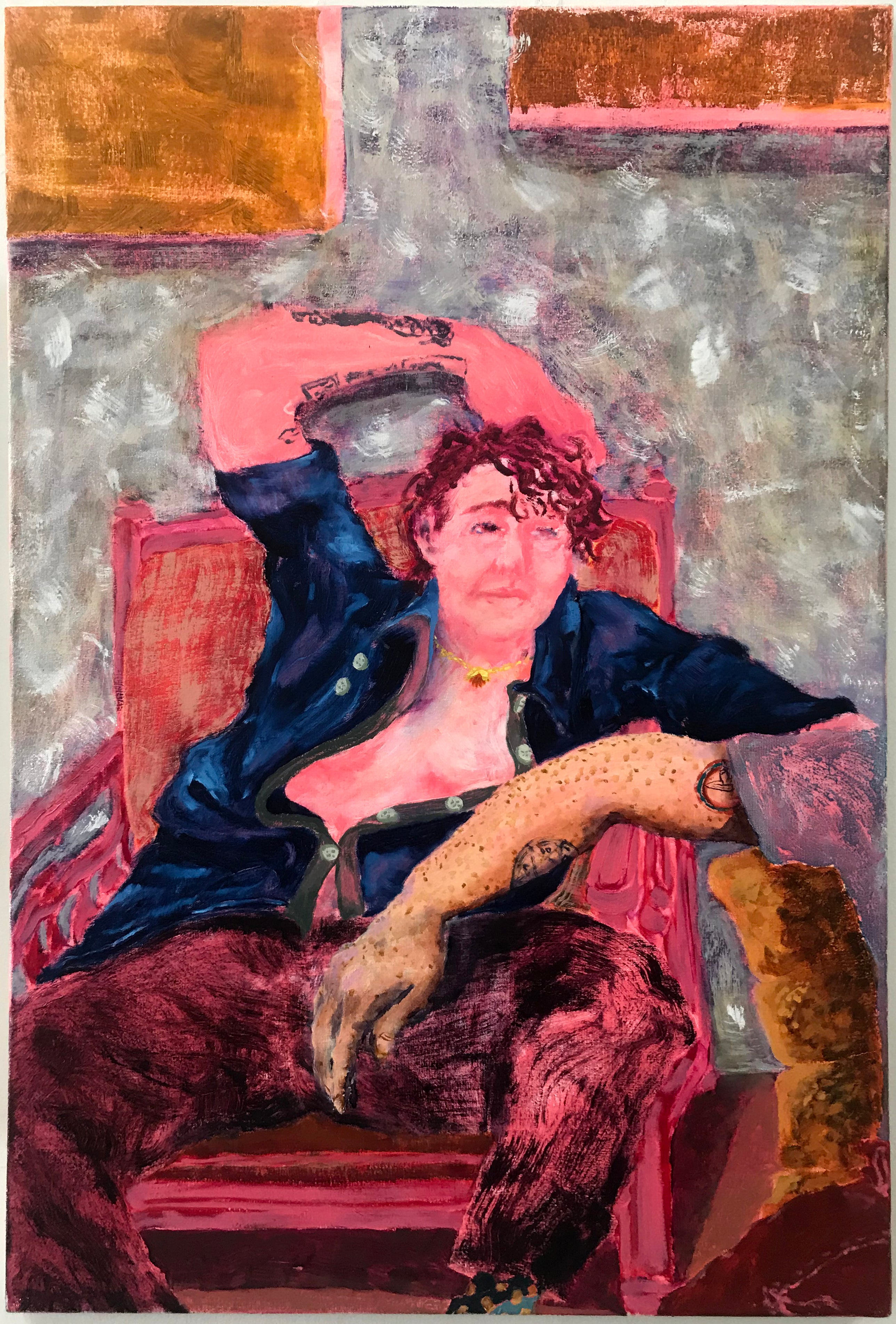 portrait of a person in a chair