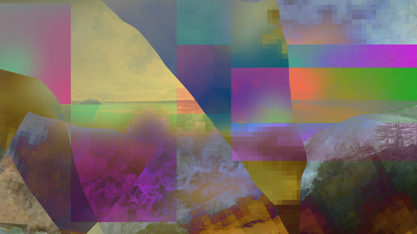 mid landscape background