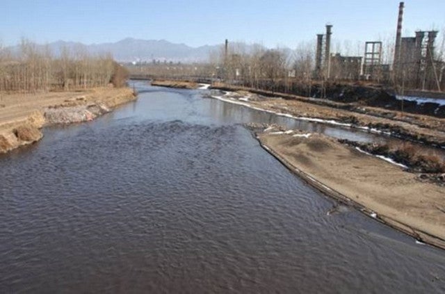 Water pollution