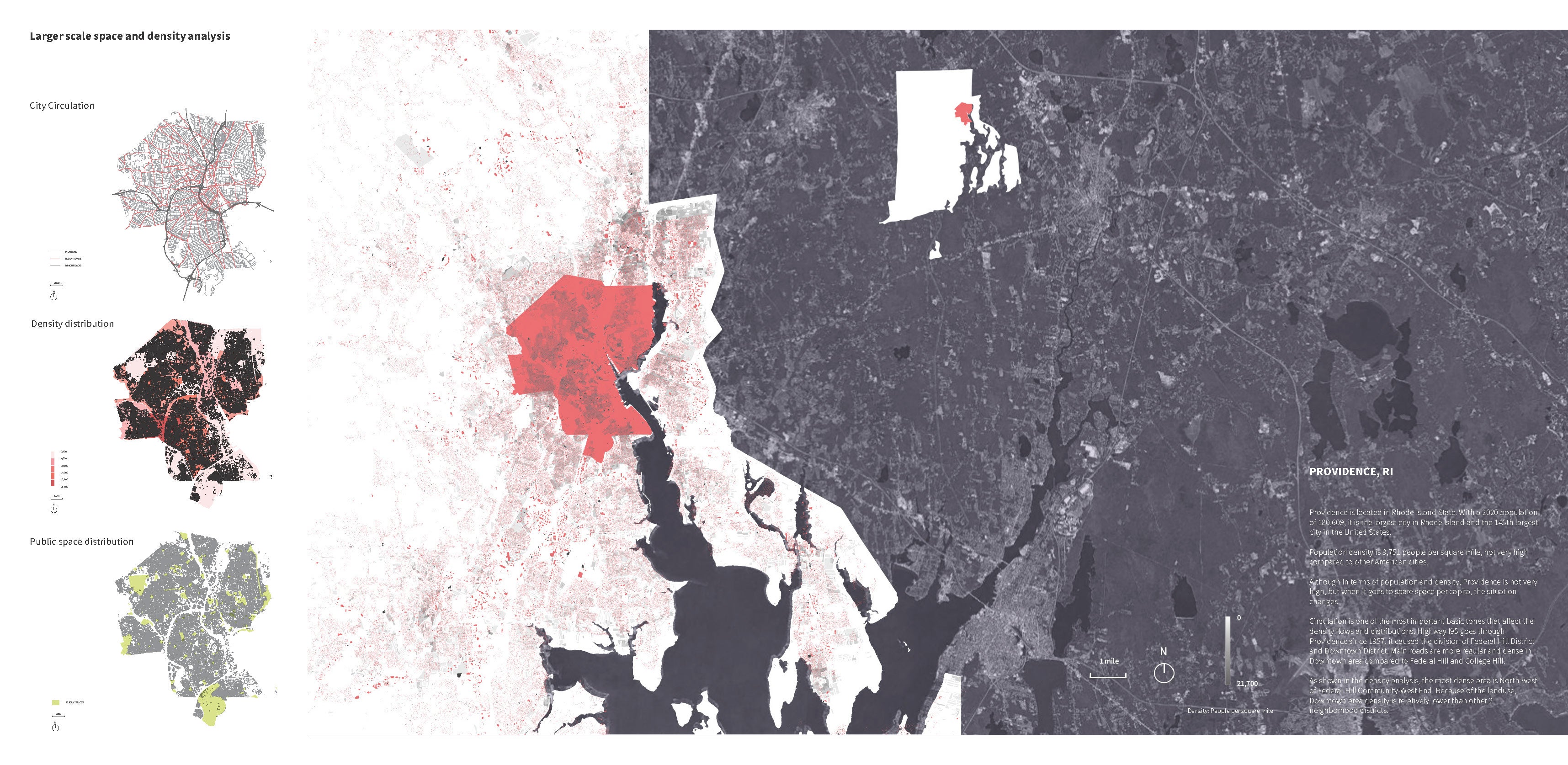 Larger scale space and density analysis