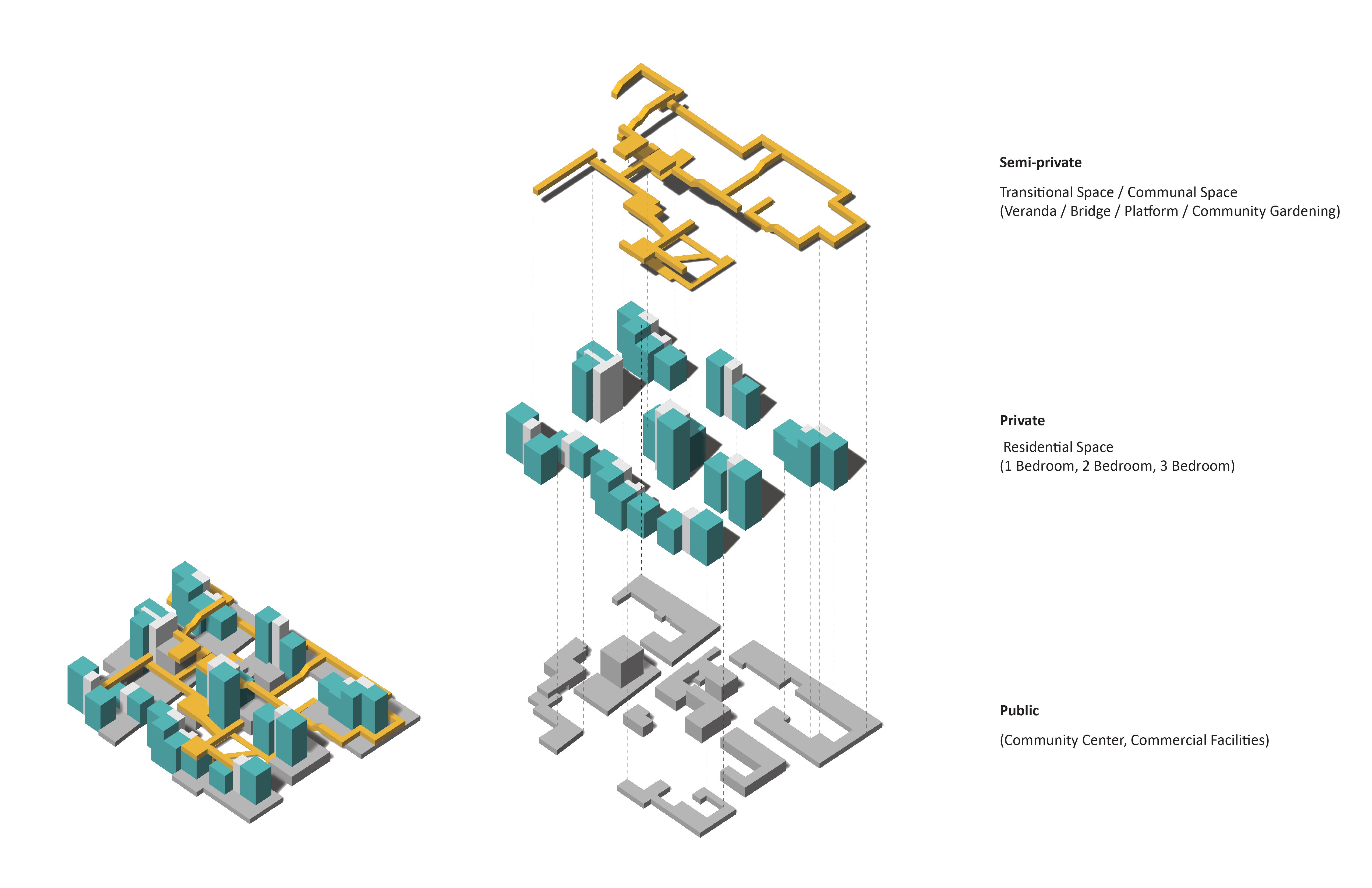 Axonometric drawing