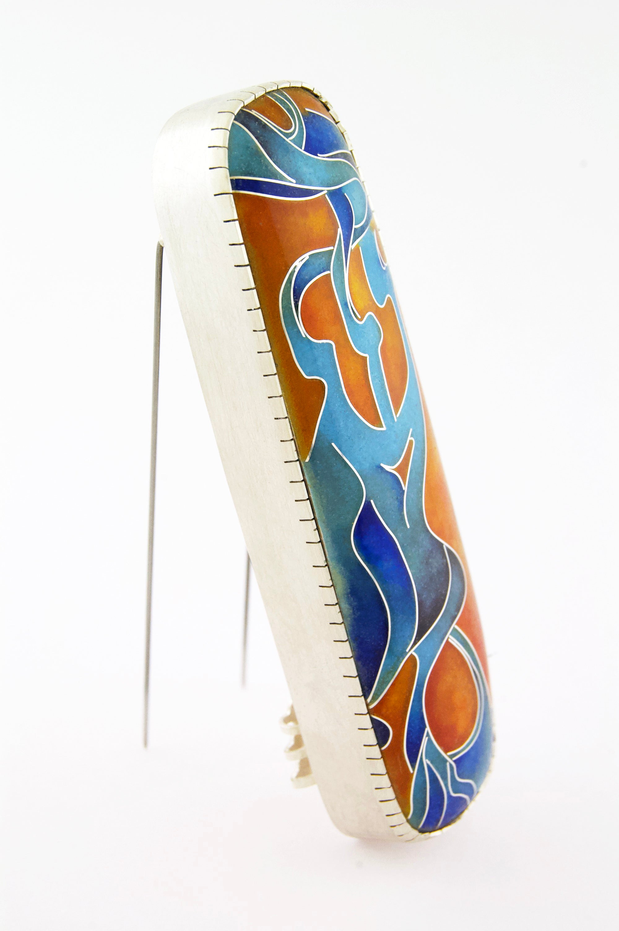 Cloisonne Mezuzah