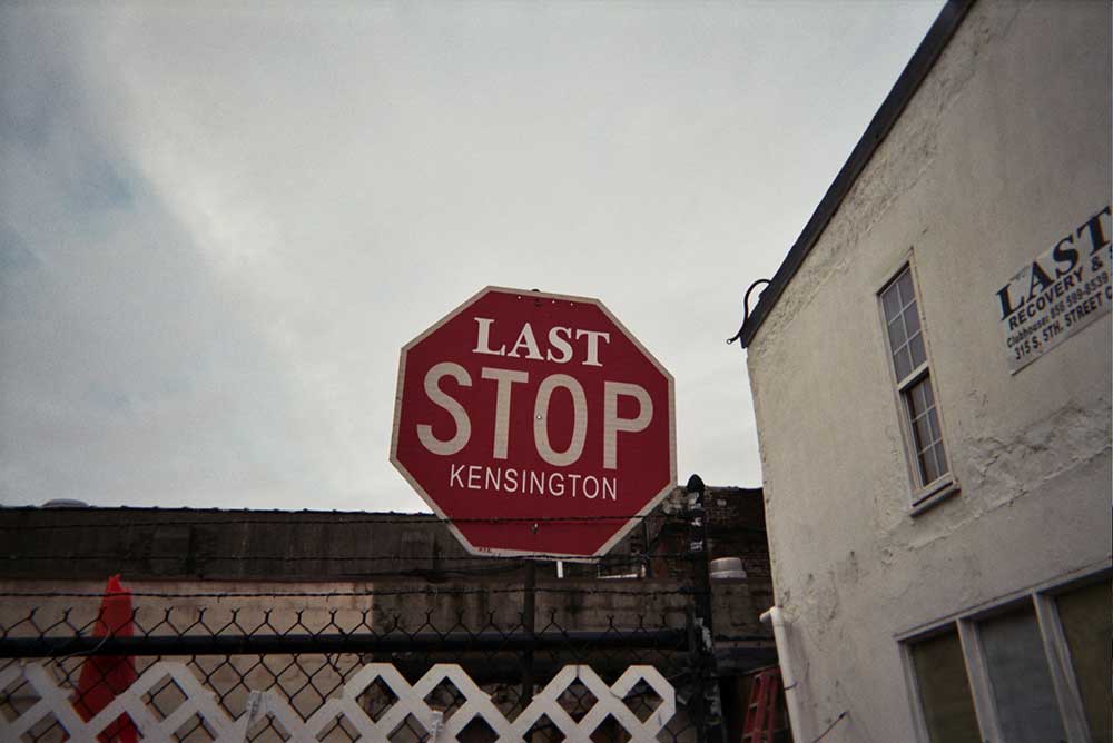 Last Stop AA House Sign 