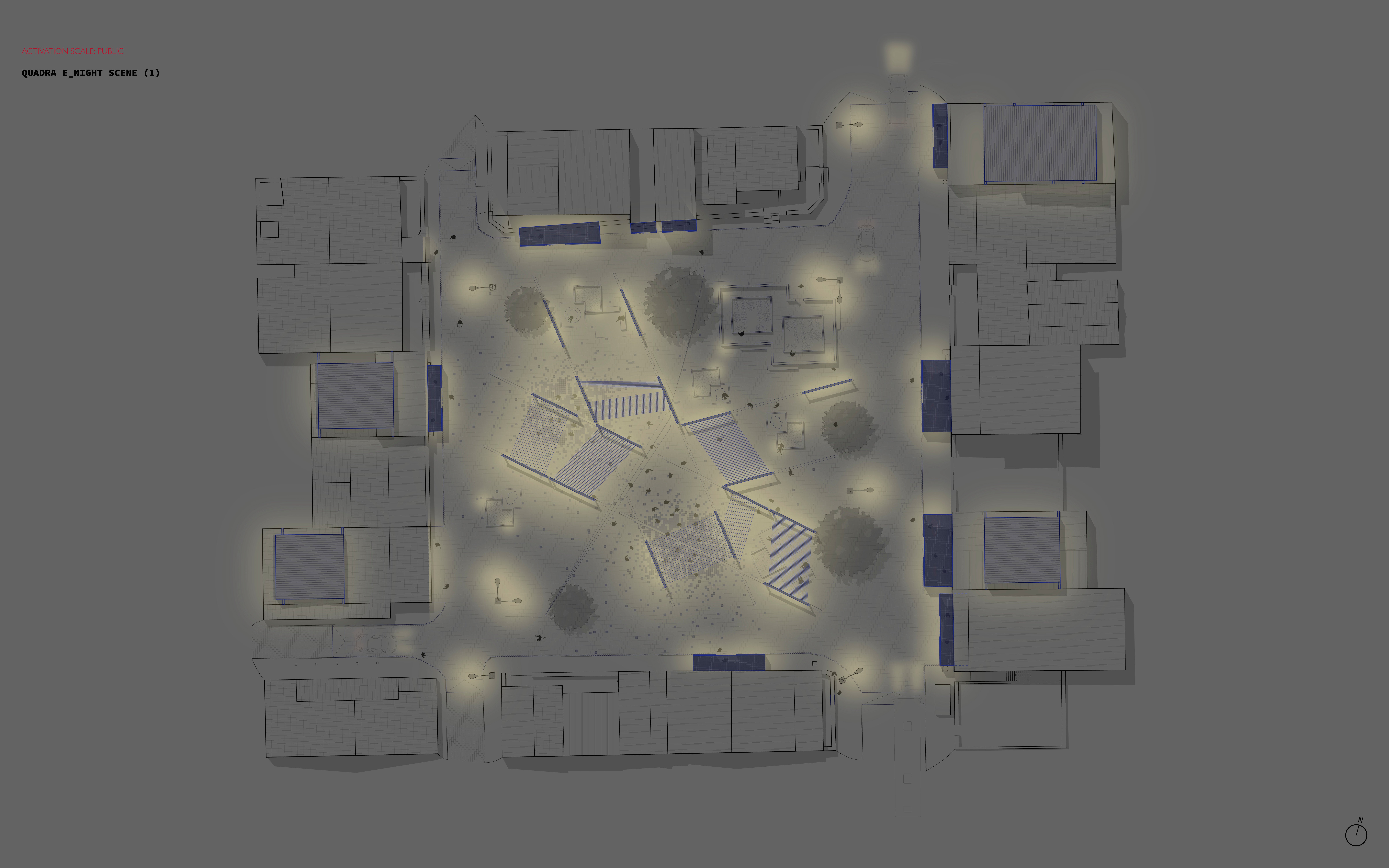 Night Scene of Design