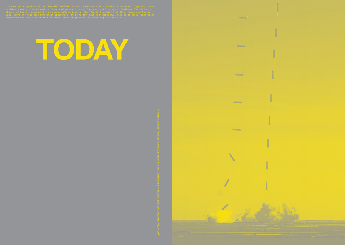 future as medium today section title page