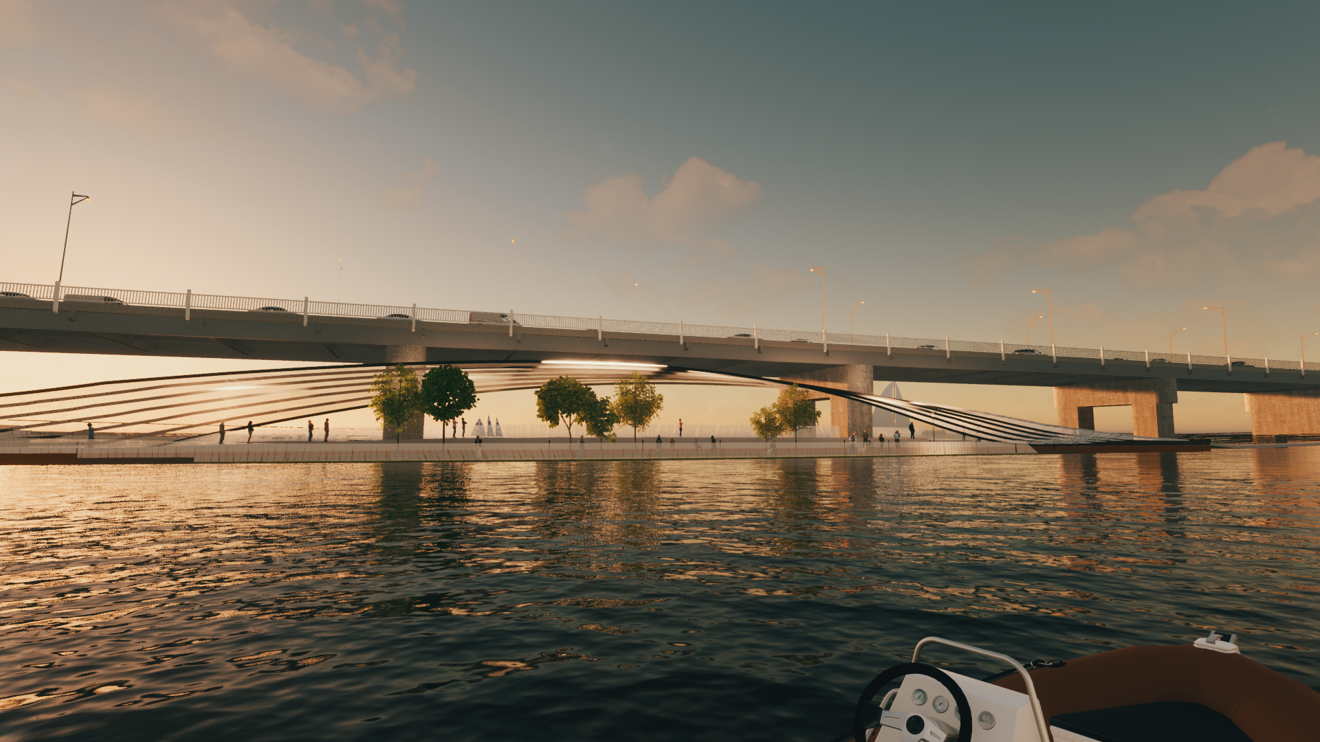 view from water