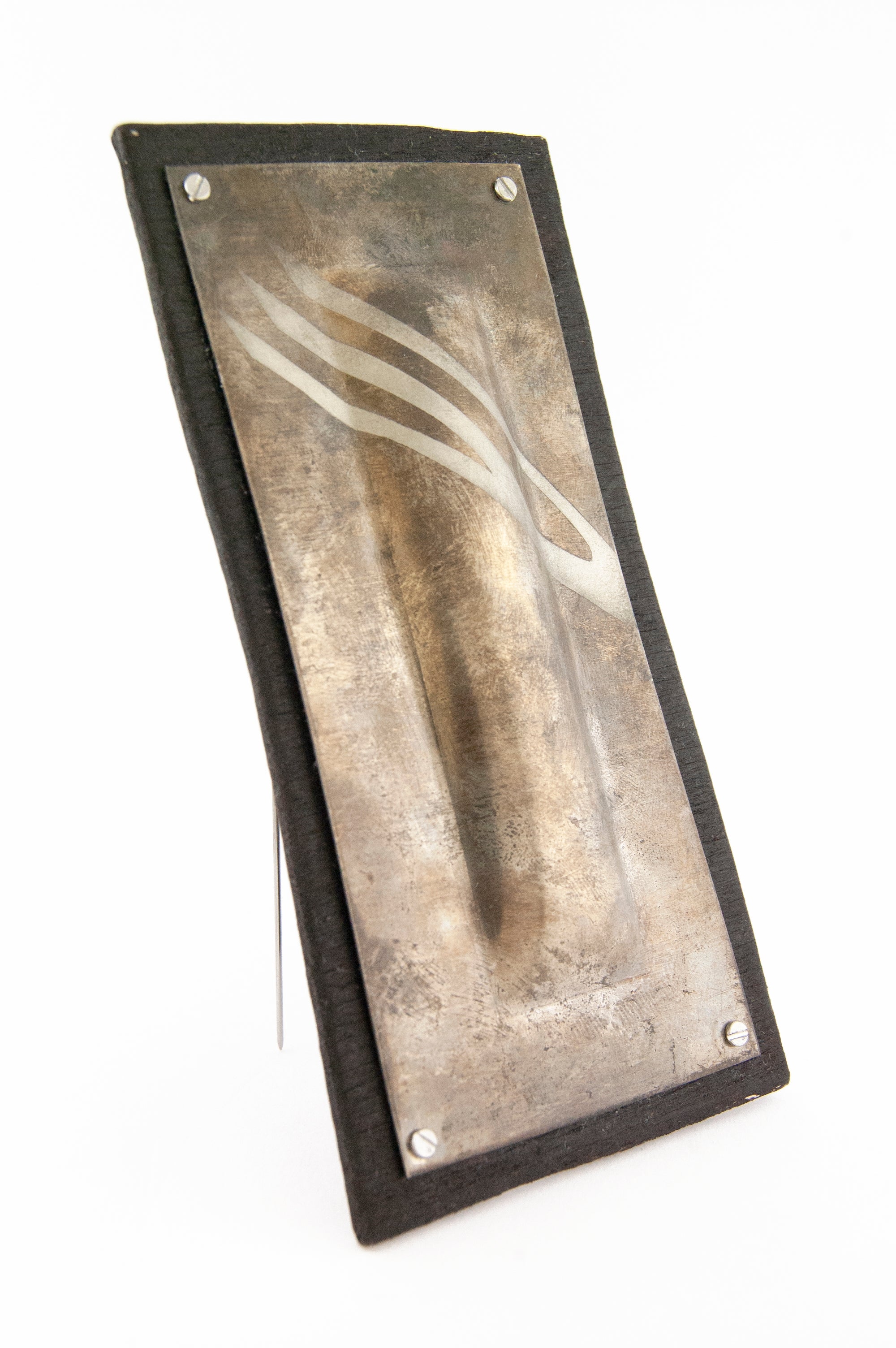 Nickel Mezuzah