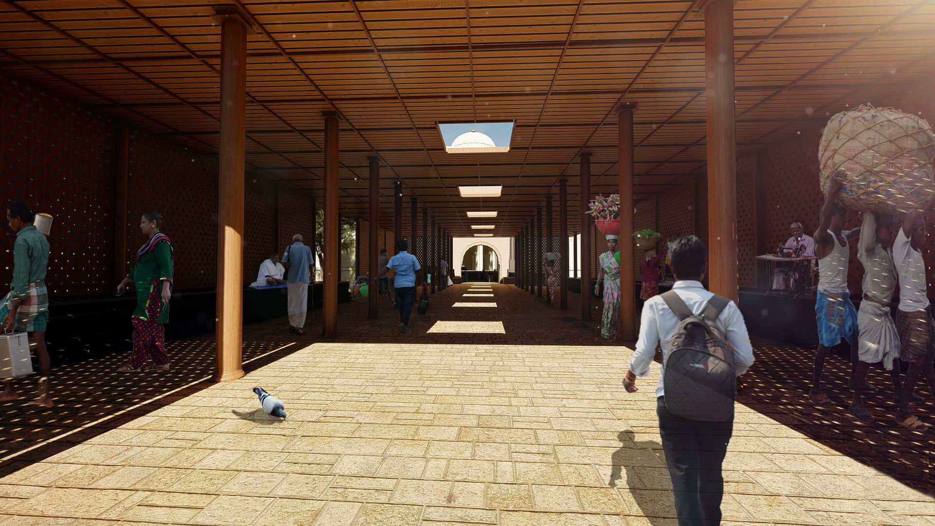 East entry threshold visualization - new market