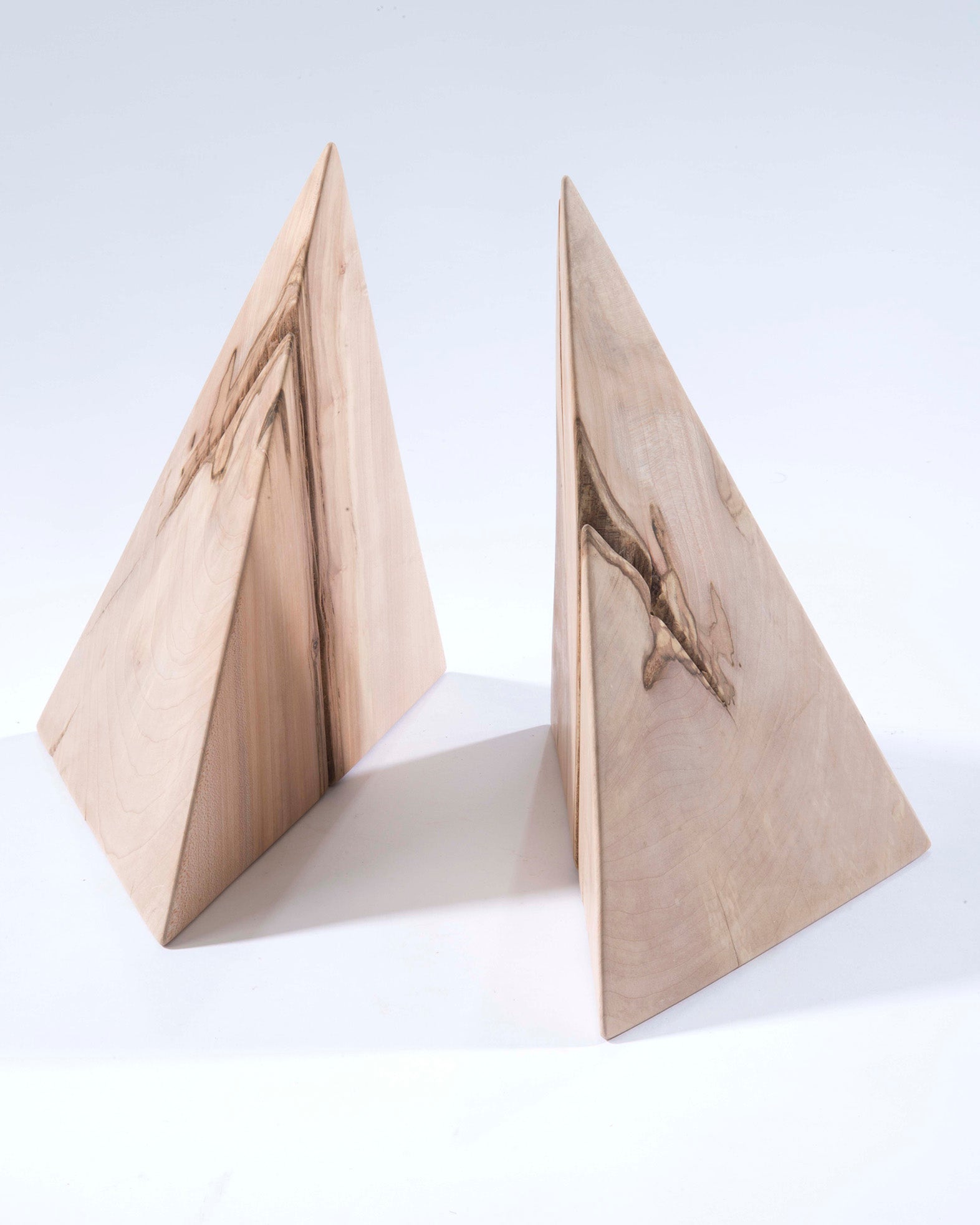 Maple book ends