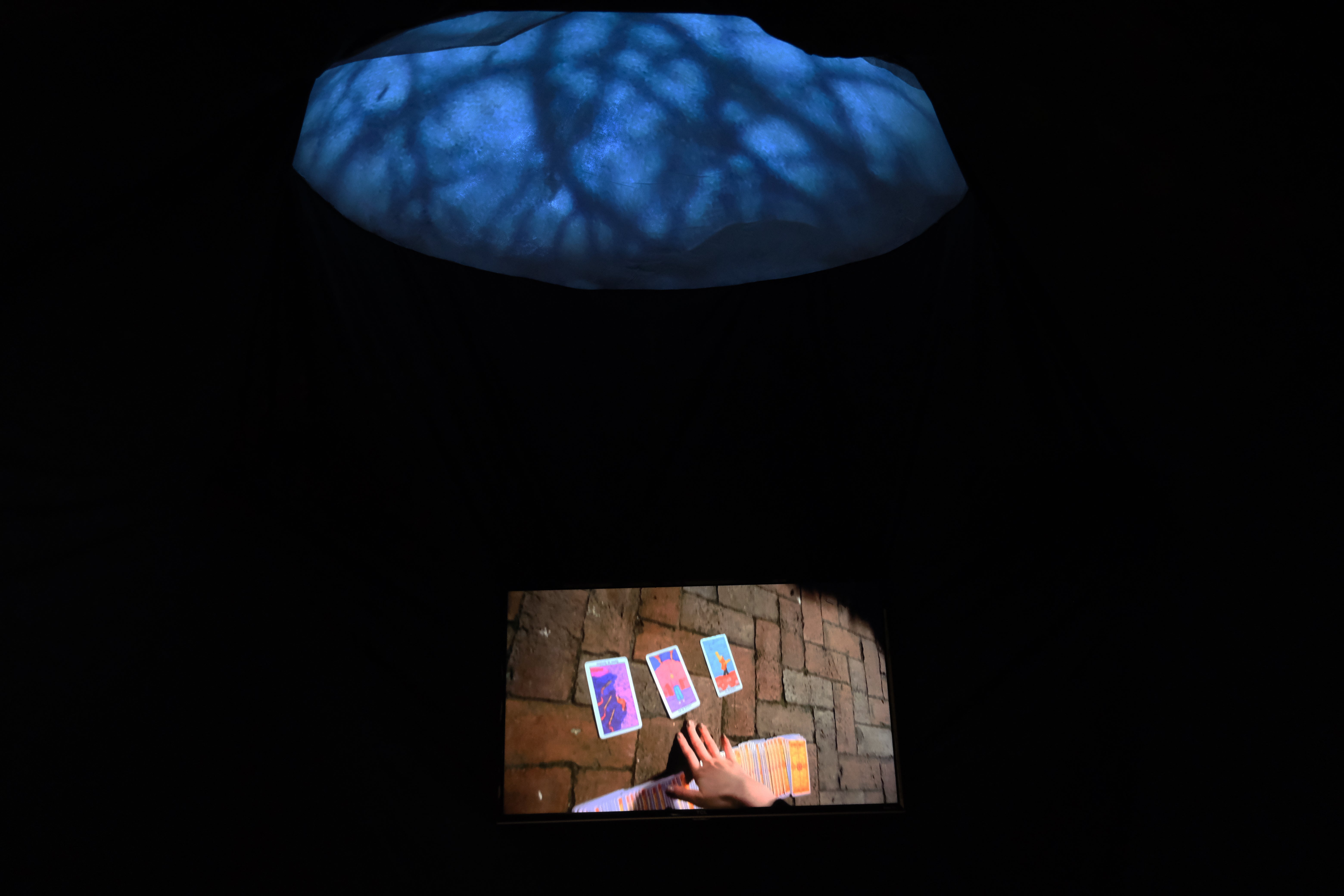 interior projection and monitor