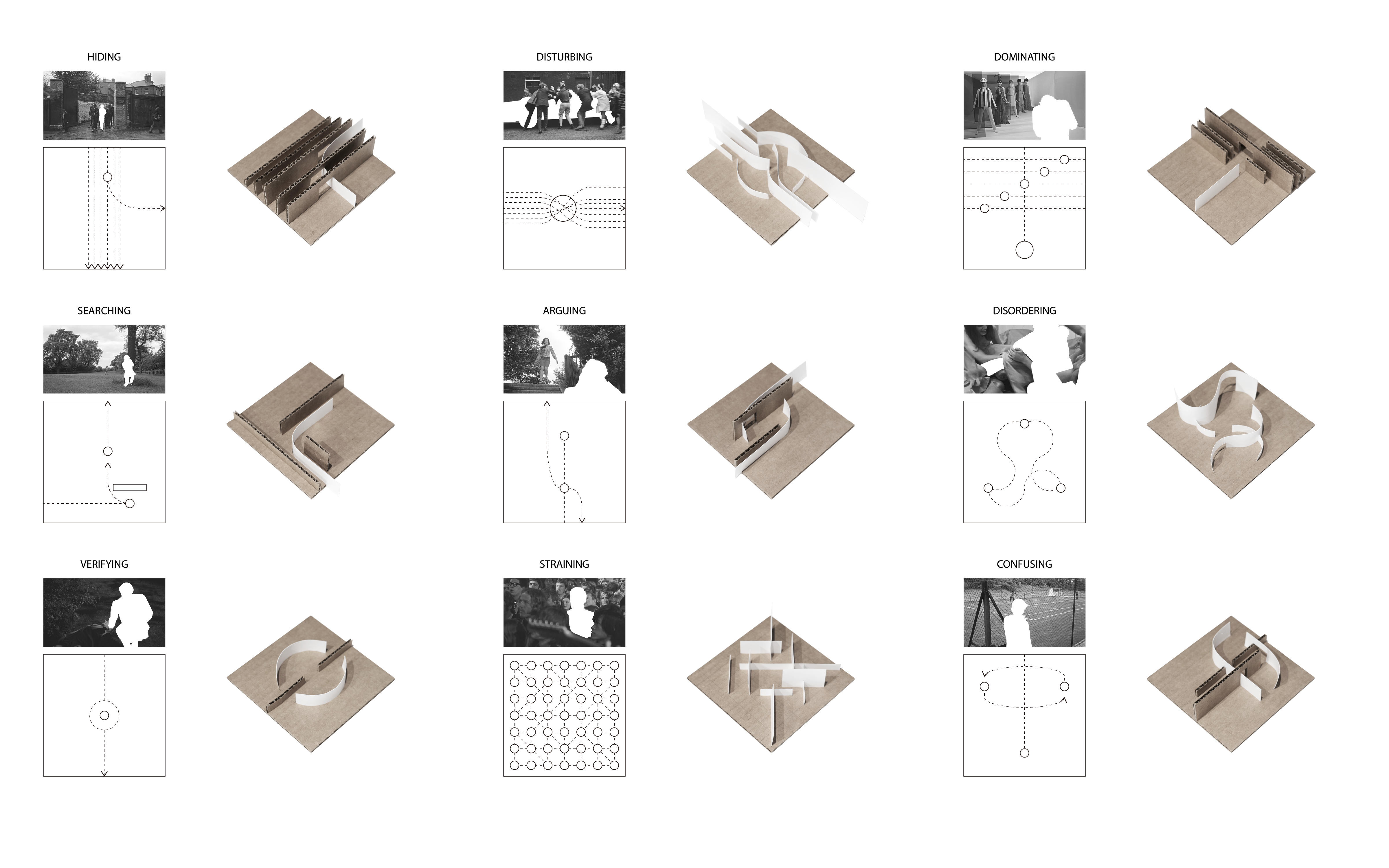 Transform the “activities” into 3 dimensional model