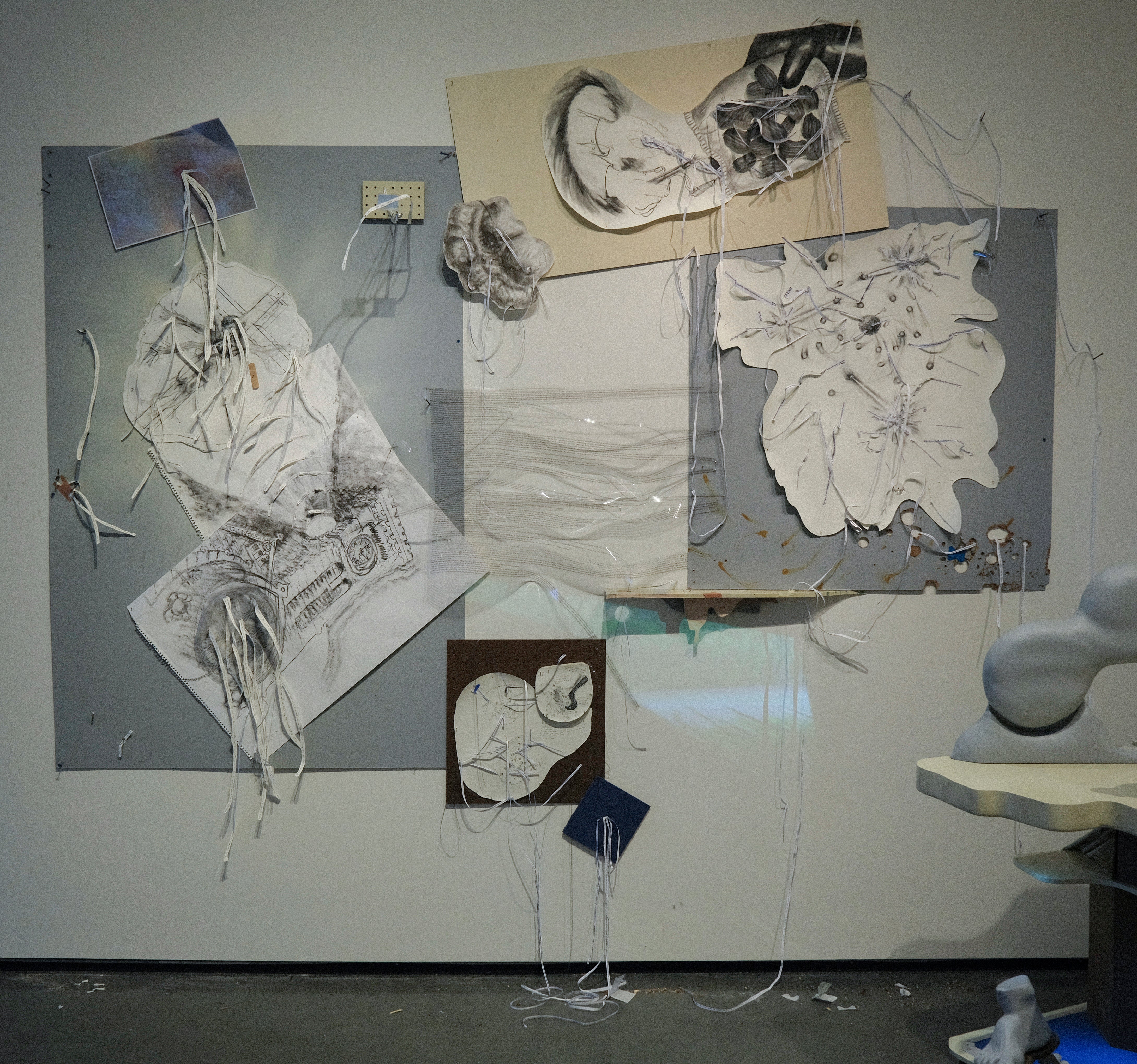 Broken Thought Drawings