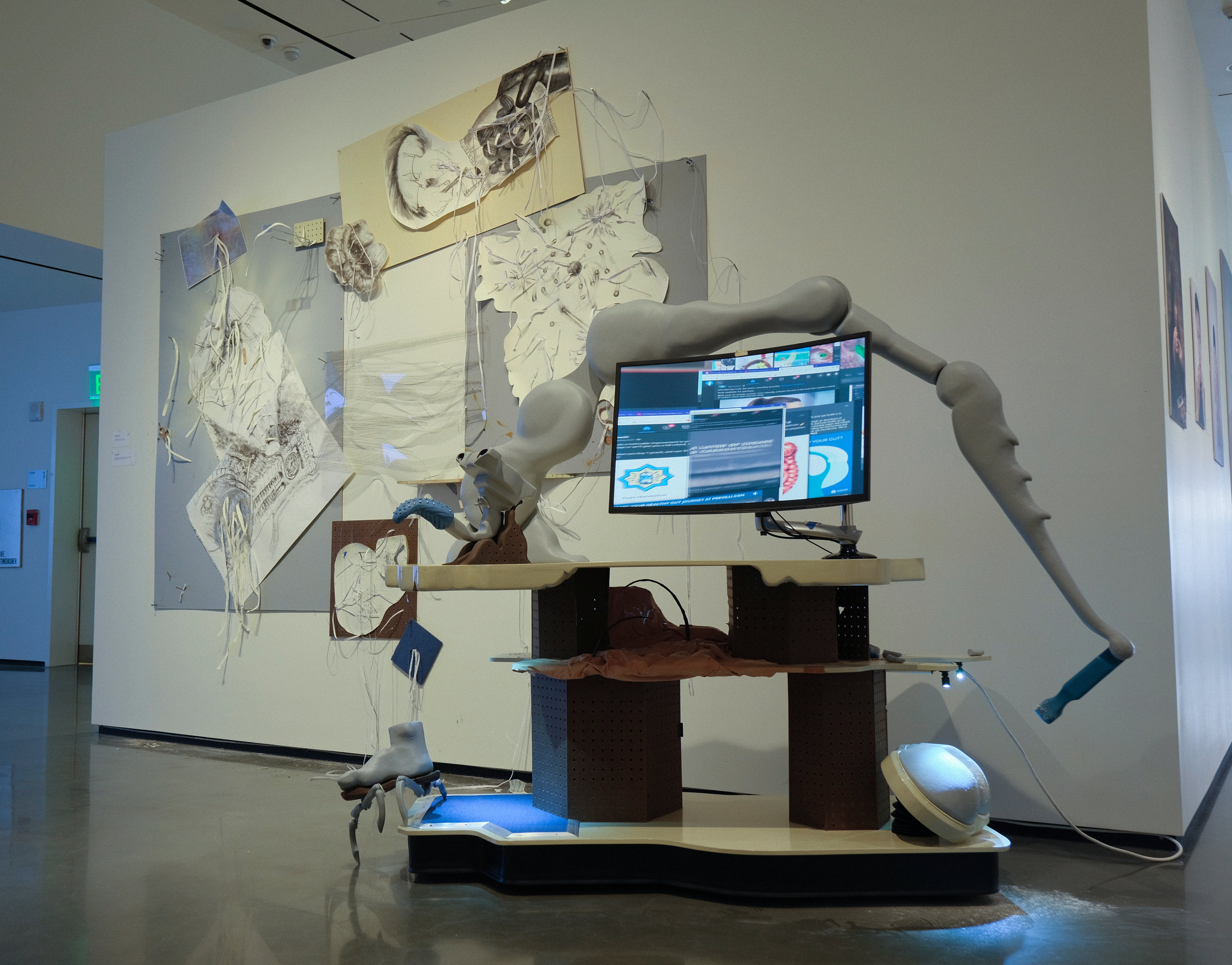 Broken thought machine Install View